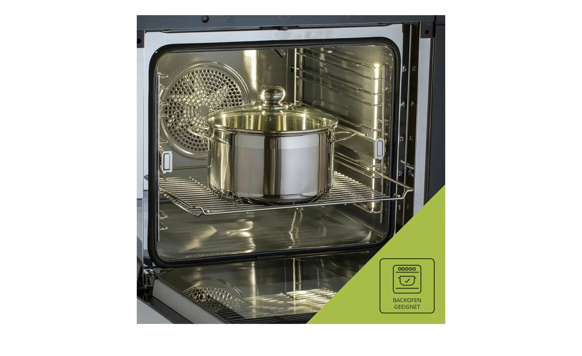 Thumbnail - levelone Fleischtopf 24cm Basic ¦ silber ¦ Edelstahl Ø: 24 Töpfe & Pfannen & Zubehör > Töpfe - Höffner