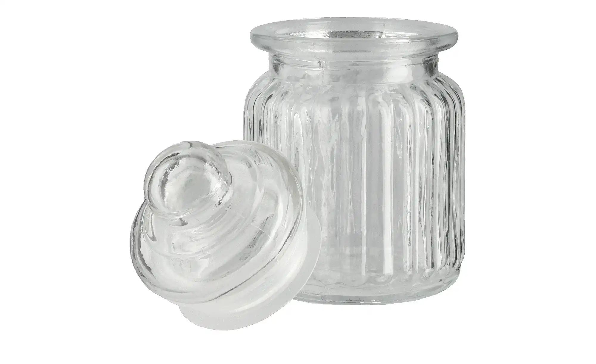 KHG Aufbewahrungsglas   ¦ transparent/klar ¦ Glas ¦ Maße (cm): H: 12,4  Ø: günstig online kaufen