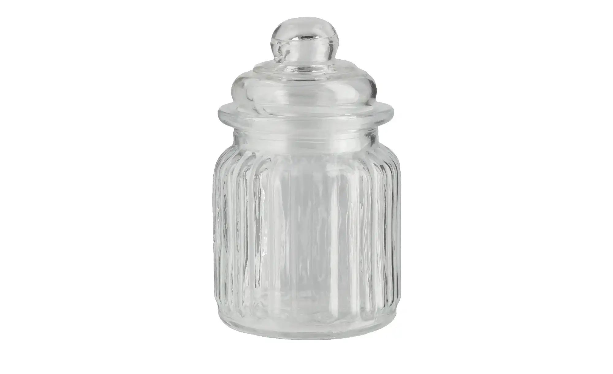 KHG Aufbewahrungsglas   ¦ transparent/klar ¦ Glas ¦ Maße (cm): H: 12,4  Ø: günstig online kaufen