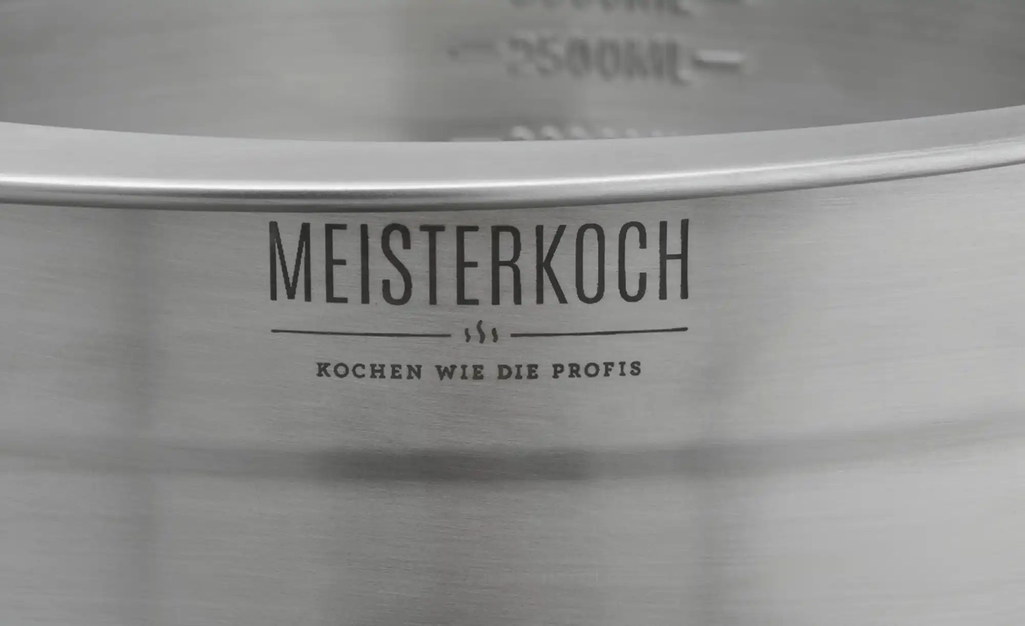 Meisterkoch Schüssel 4 5 Liter   ¦ silber ¦ Edelstahl ¦ Maße (cm): H: 14  Ø günstig online kaufen