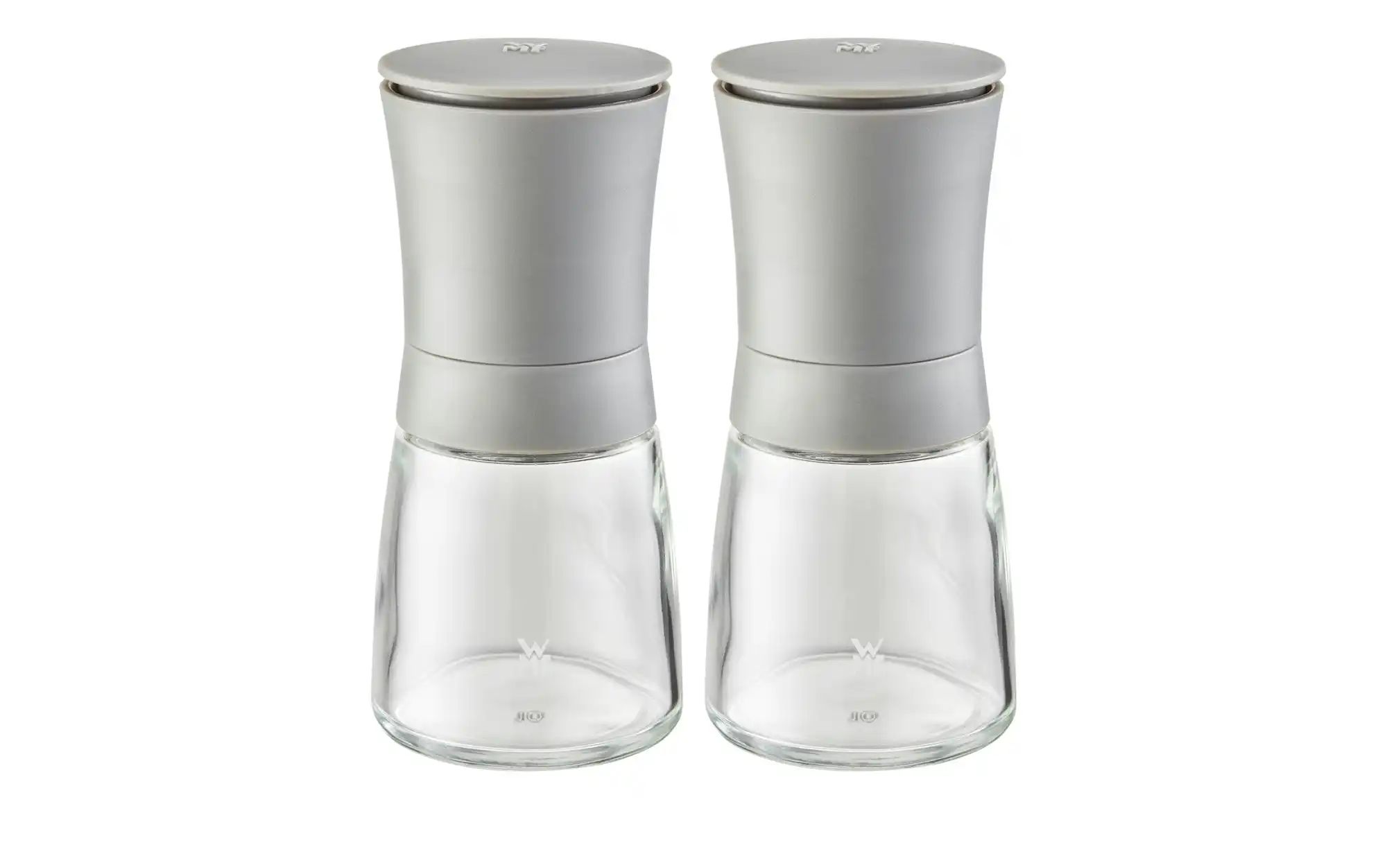 WMF Gewürzmühlen-Set  Trend ¦ grau ¦ Glas,Kunststoff ¦ Maße (cm): H: 14 Küc günstig online kaufen