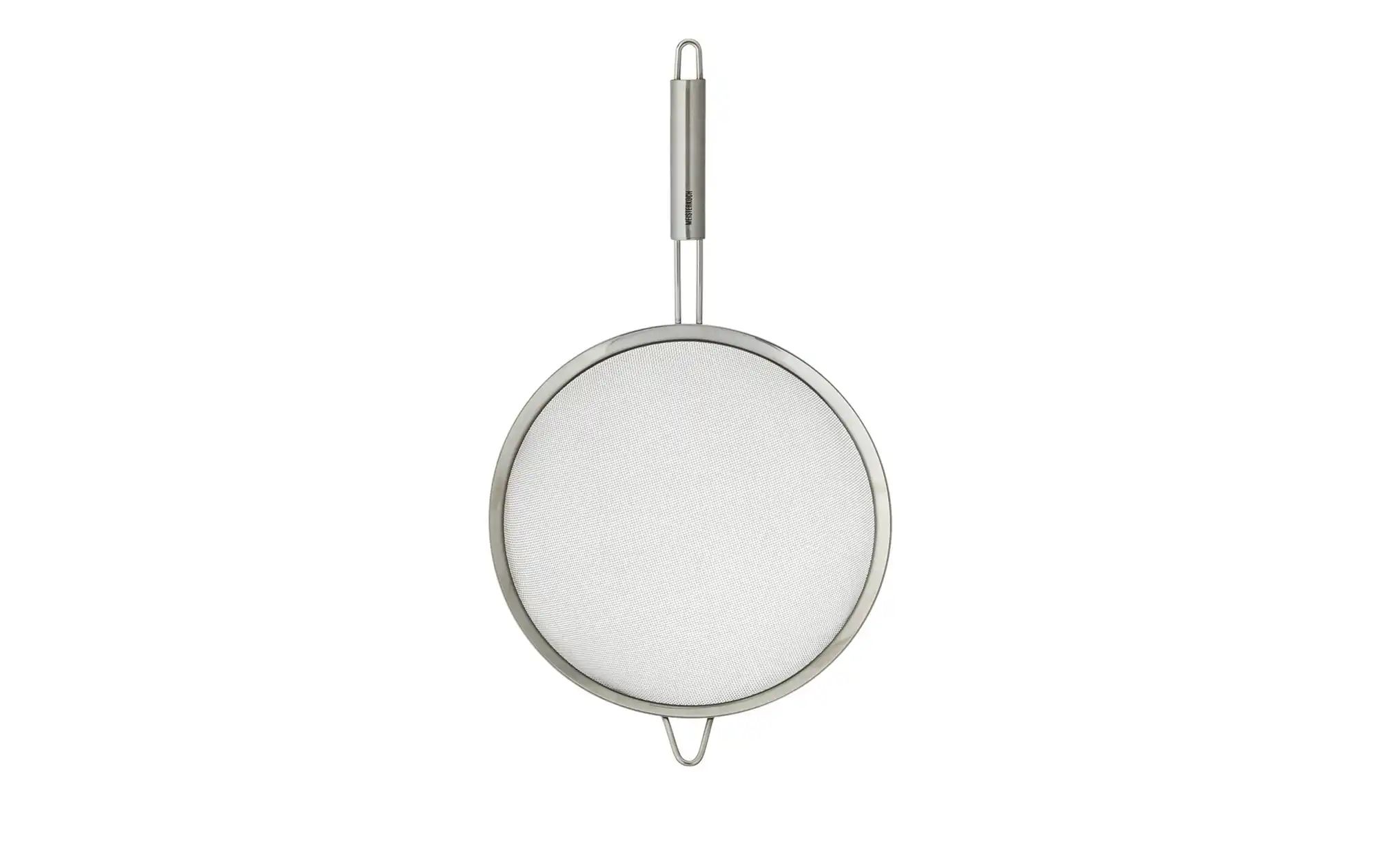 Meisterkoch Küchensieb   ¦ silber ¦ Edelstahl Ø: 25.5 Küchenzubehör & Helfe günstig online kaufen