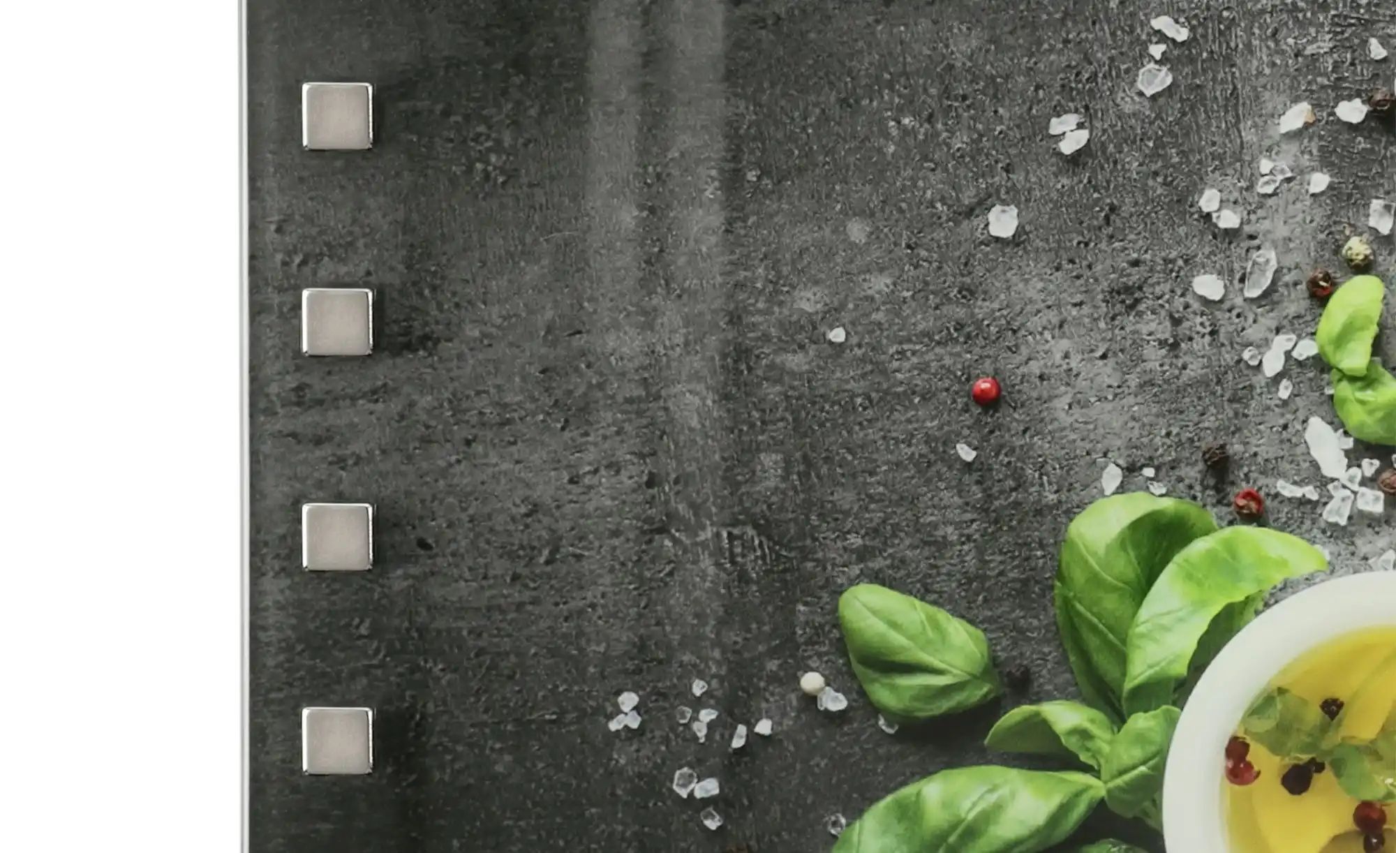 Memoboard 30x30 cm  Ingredients ¦ grau ¦ Maße (cm): B: 30 H: 30 Accessoires günstig online kaufen