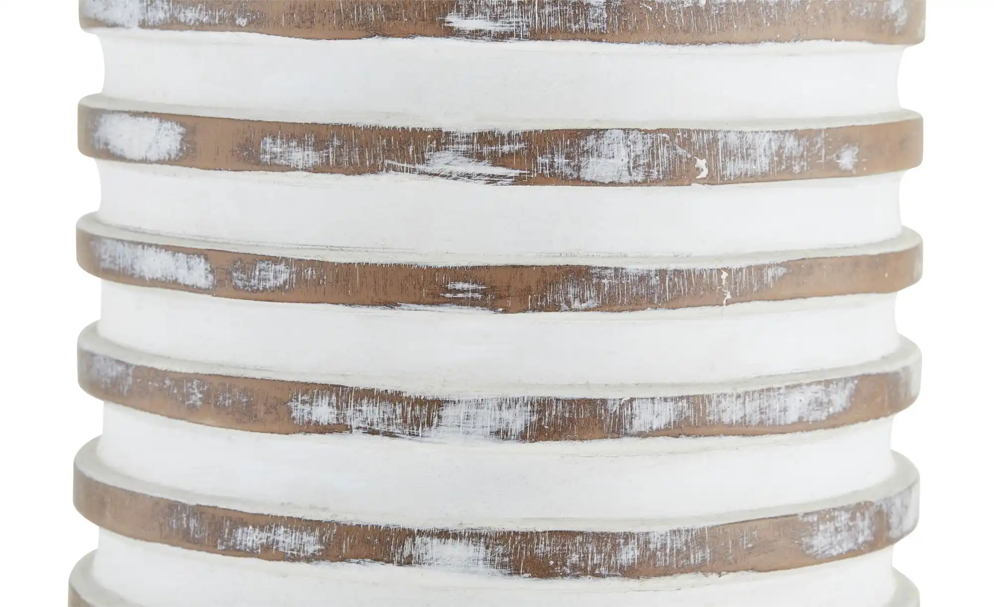 Thumbnail - Deko Vase   ¦ weiß ¦ Polyresin (Kunstharz) ¦ Maße (cm): H: 51  Ø: 14.5 Accessoires > Vasen - Höffner