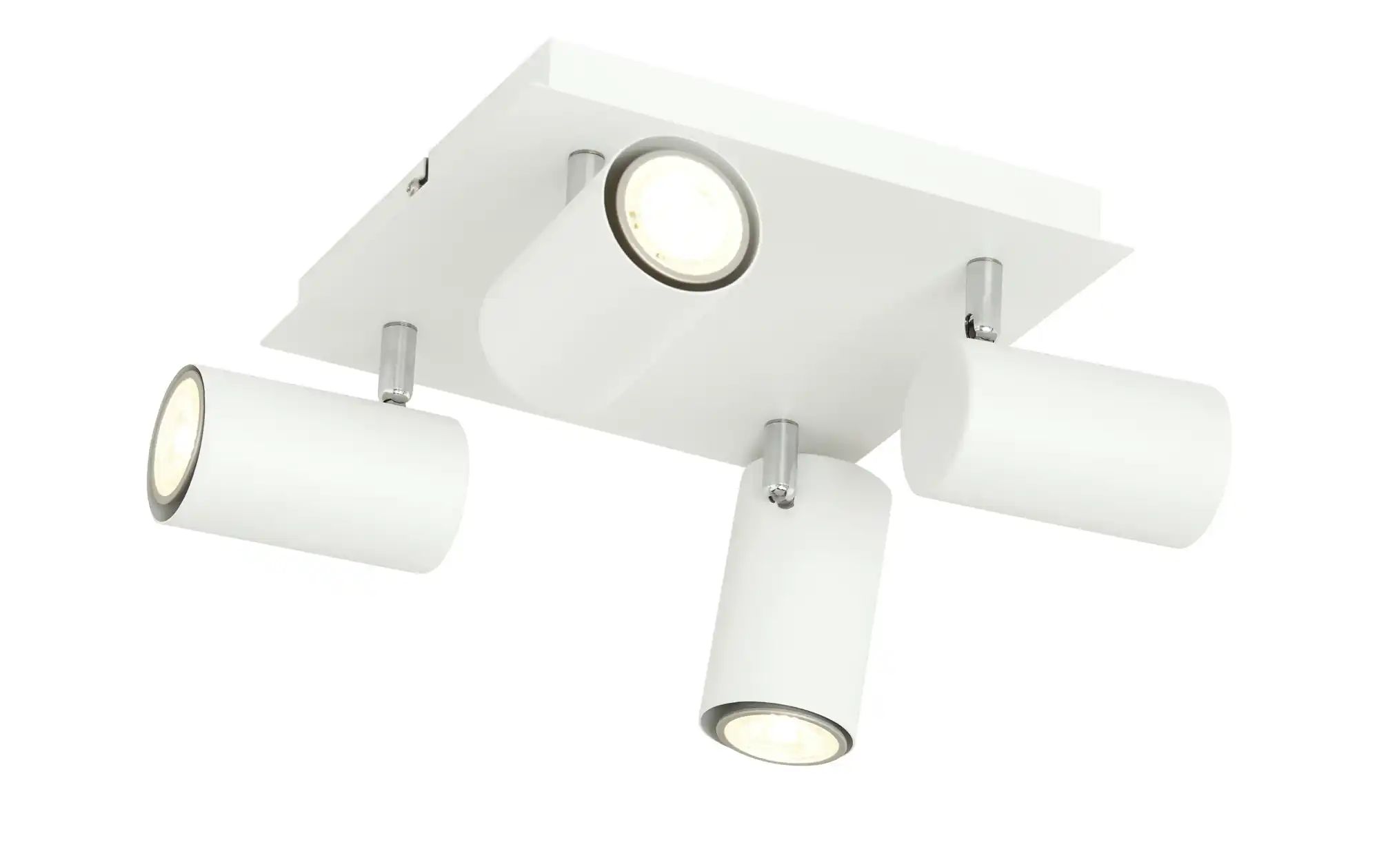 Trio Deckenspot  4-flammig  weiß   ¦ weiß ¦ Maße (cm): B: 24 H: 15 T: 24.0 günstig online kaufen