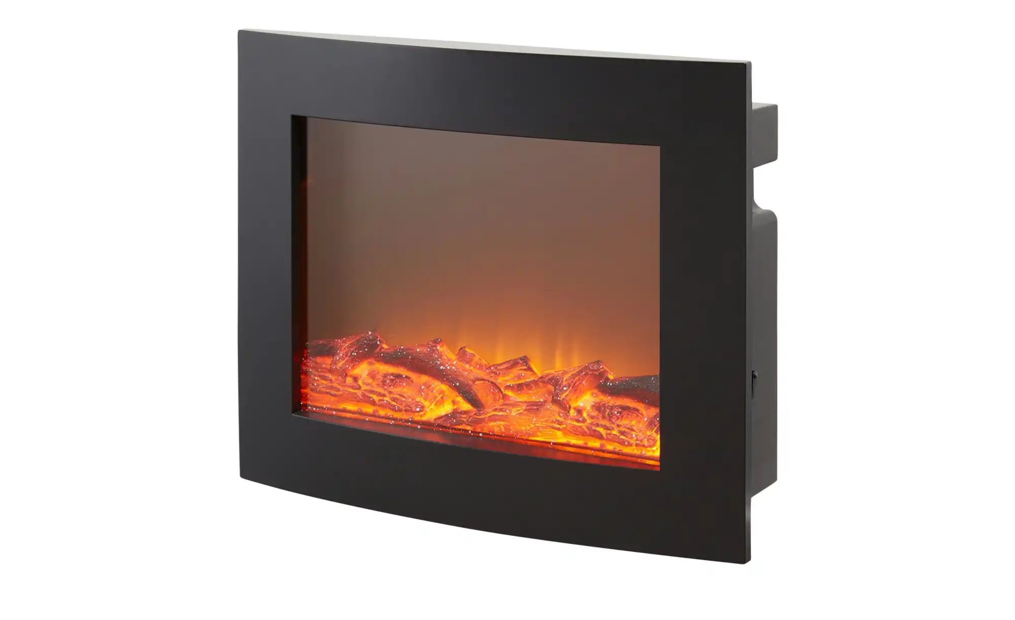 LED-Tischkamin schwarz mit Flammenoptik `groß`