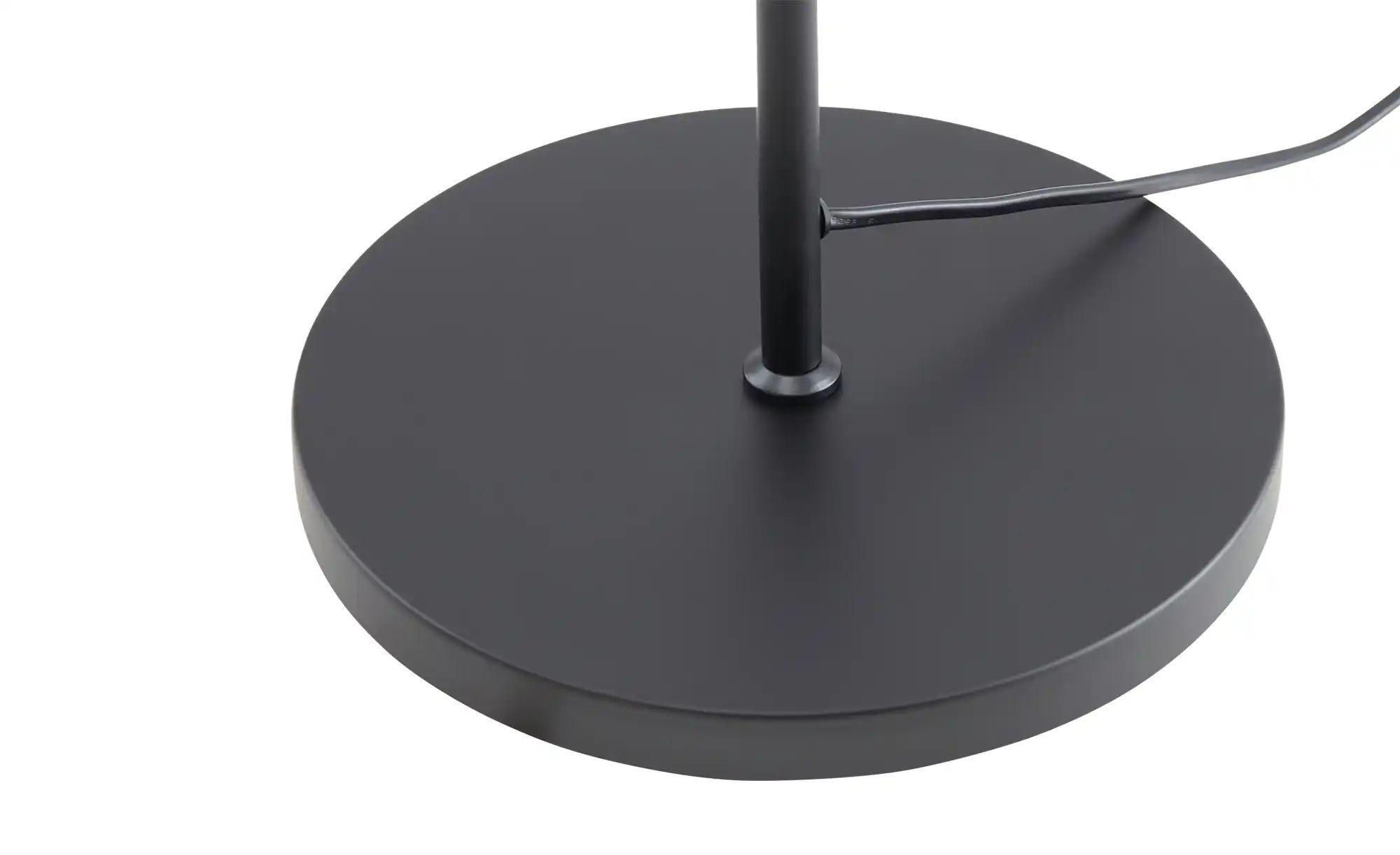 Thumbnail - KHG Stehleuchte  1-flammig schwarz/goldfarben   ¦ schwarz ¦ Maße (cm): H: 141,5  Ø: 30 Lampen & Leuchten > Stehlampen - ...