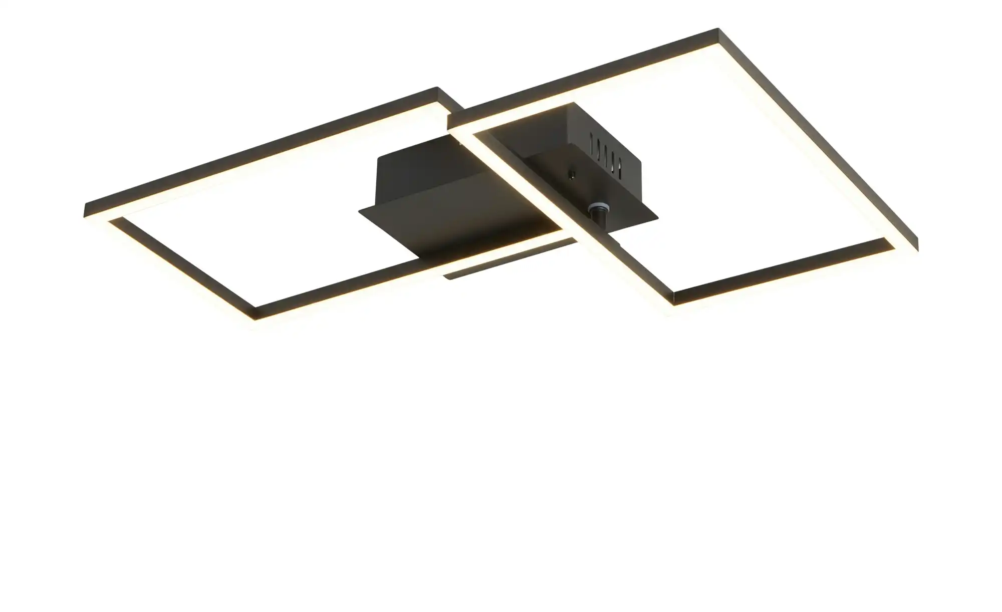 Meisterleuchten LED-Deckenleuchte 2-flammig, schwarz mit Fernbedienung Lampen & Leuchten > Innenleuchten > Deckenleuchten - Höffner