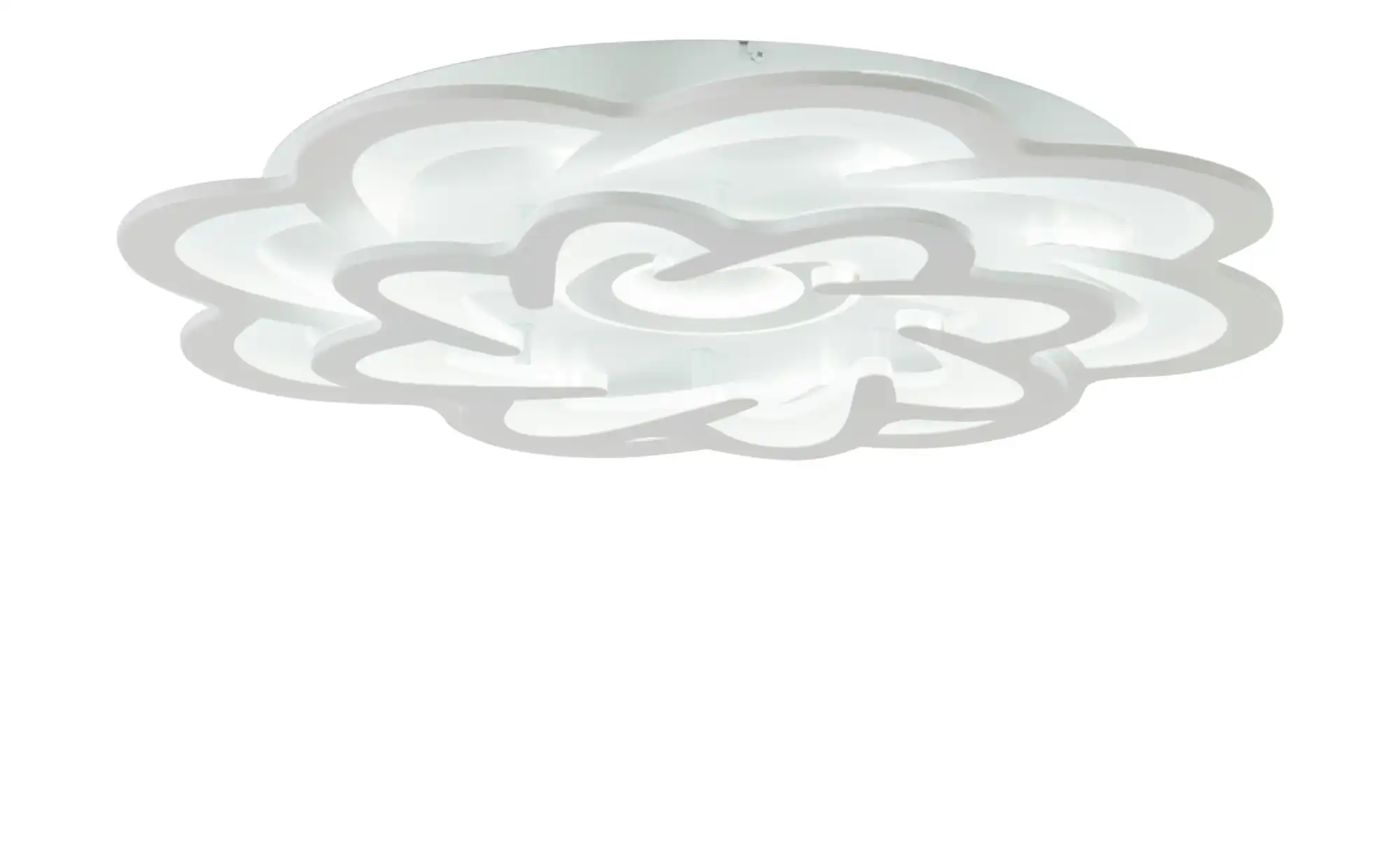 Wofi LED-Deckenleuchte, Weiß `Blume´ ¦ weiß Ø: 60 Lampen & Leuchten > Innenleuchten > Deckenleuchten - Höffner