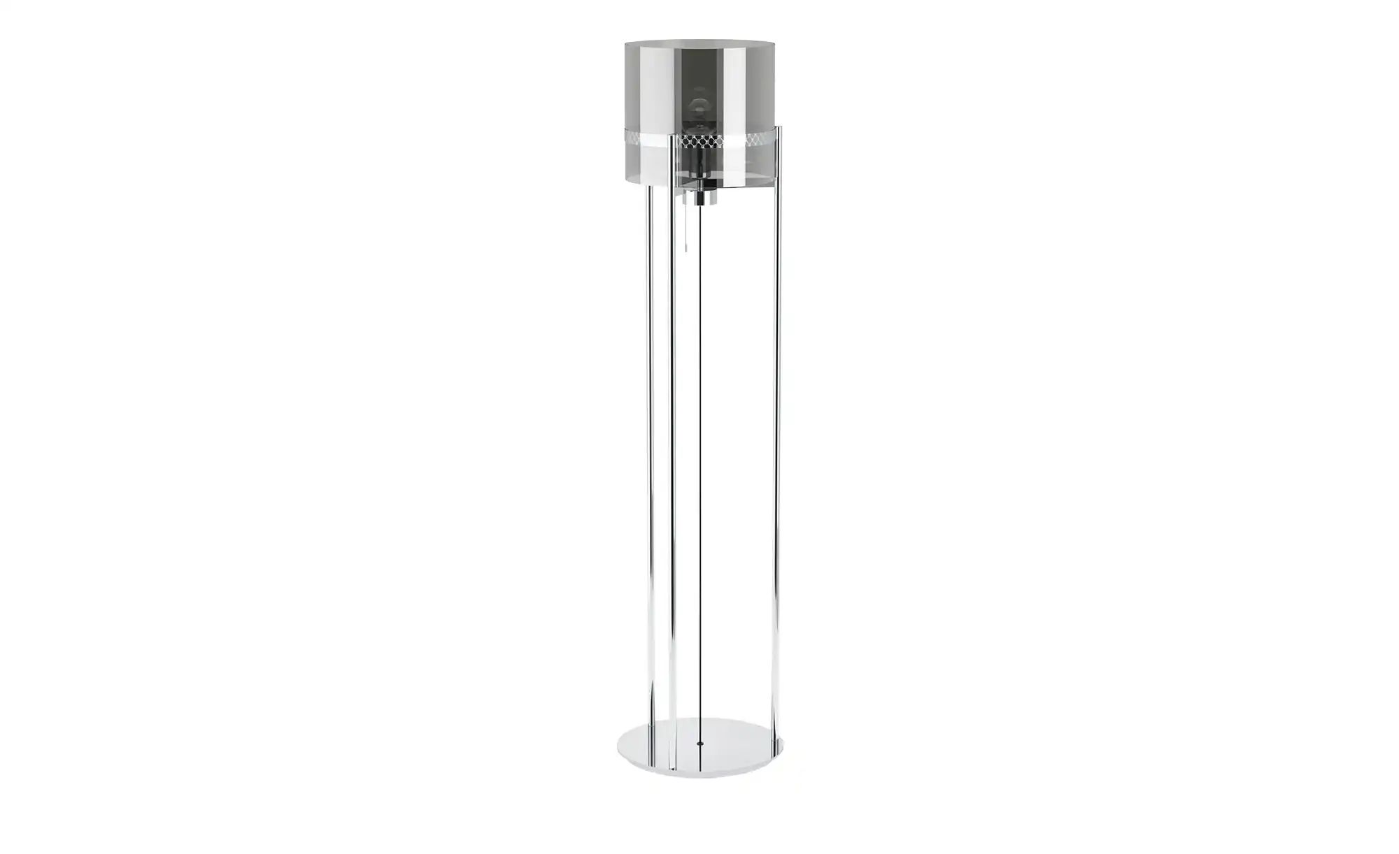 JOOP! Stehleuchte 1-flammig  Round Lights Chrome ¦ schwarz ¦ Maße (cm): H: günstig online kaufen