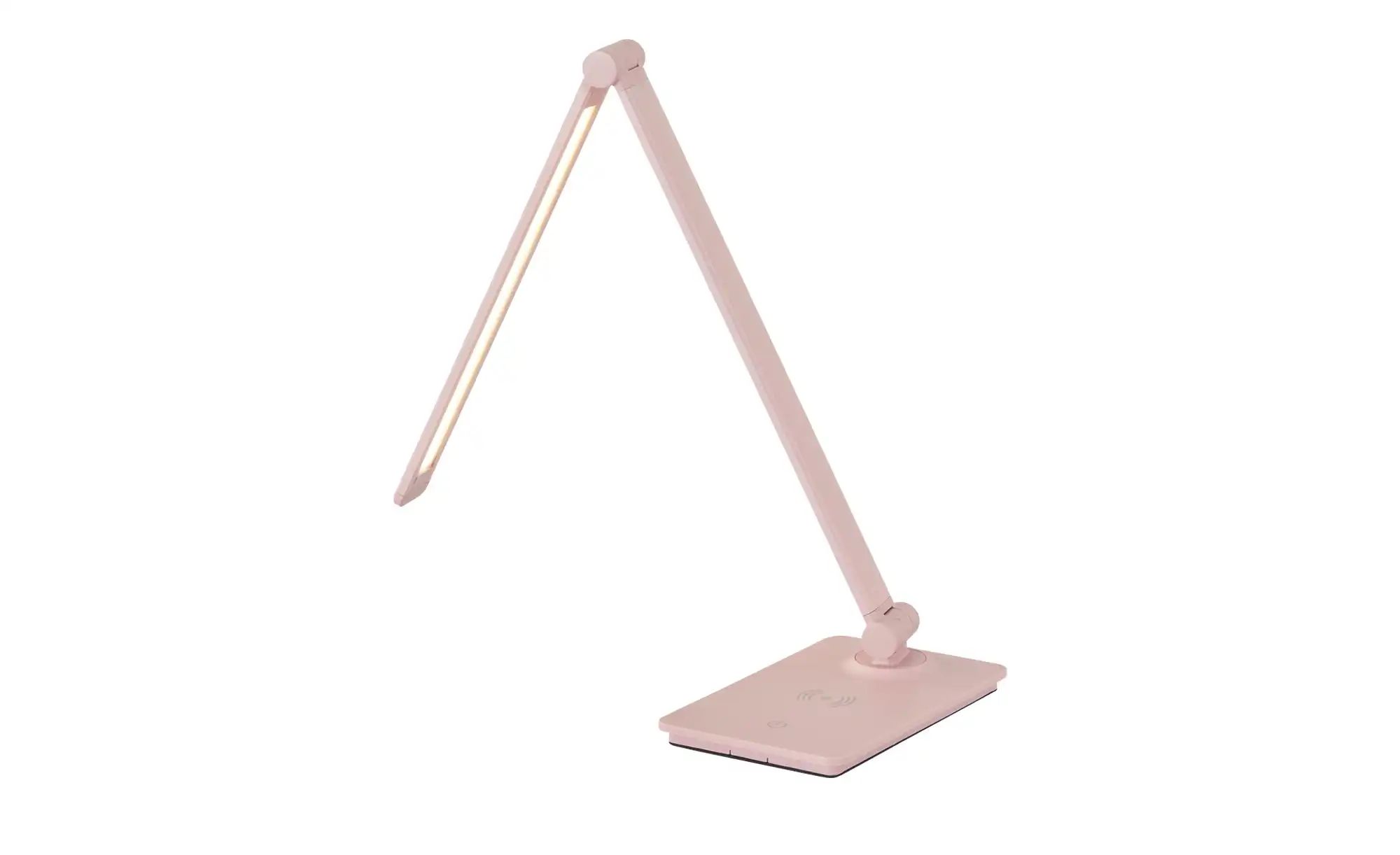 KHG LED-Tischleuchte  Pink mit Qi-Charger   ¦ rosa/pink ¦ Maße (cm): B: 32, günstig online kaufen