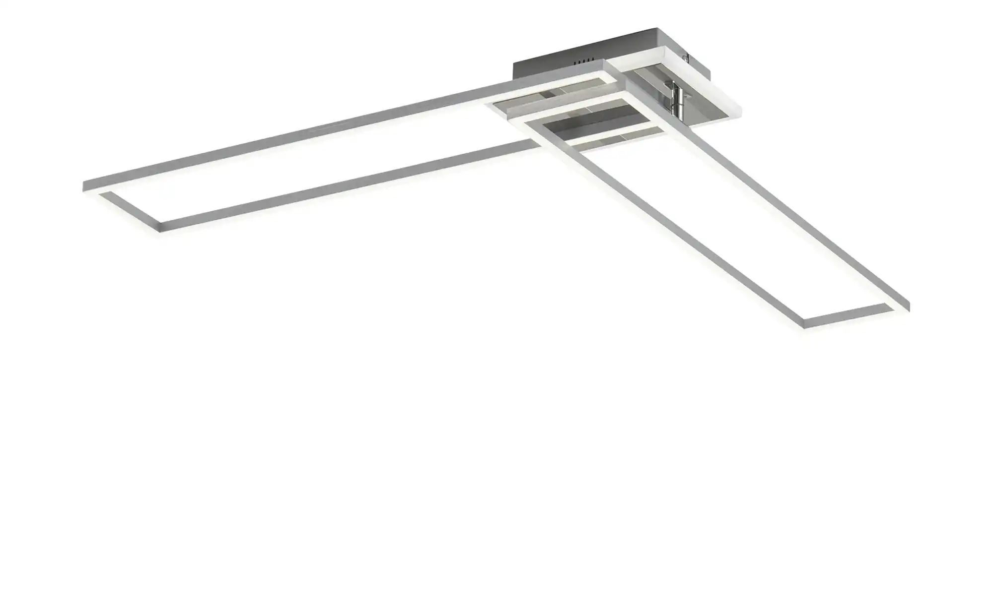 KHG LED-Deckenleuchte  3-flammig  chrom/ alu mit Fernbedienung   ¦ silber ¦ günstig online kaufen