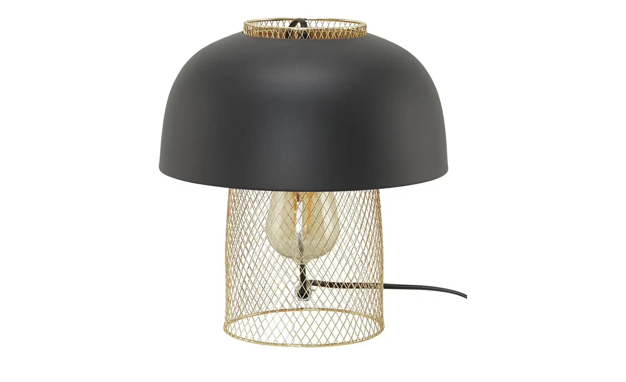 Tischleuchte  Punch ¦ schwarz ¦ Maße (cm): H: 28  Ø: 25 Lampen & Leuchten > günstig online kaufen