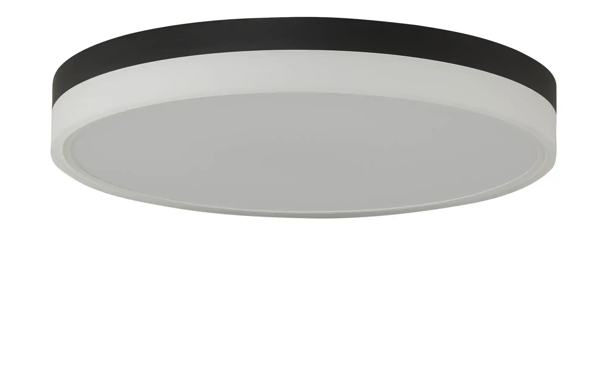 KHG LED-Deckenleuchte, schwarz mit Fernbedienung ¦ schwarz ¦ Maße (cm): H: günstig online kaufen