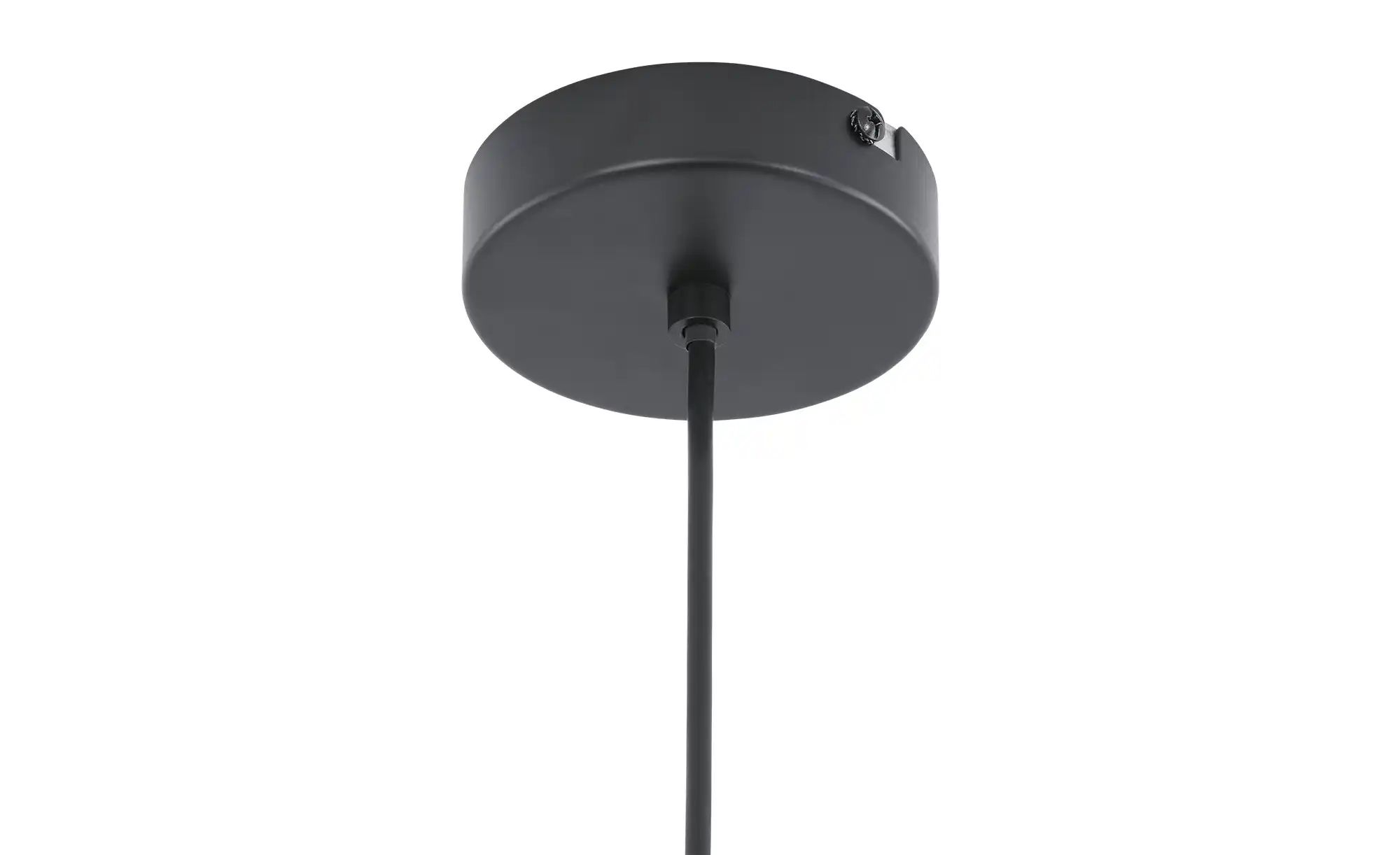 Thumbnail - KHG Pendelleuchte  1-flammig  schwarz/ Holz   ¦ schwarz ¦ Maße (cm): H: 150  Ø: 40 Lampen & Leuchten > Pendelleuchten - ...