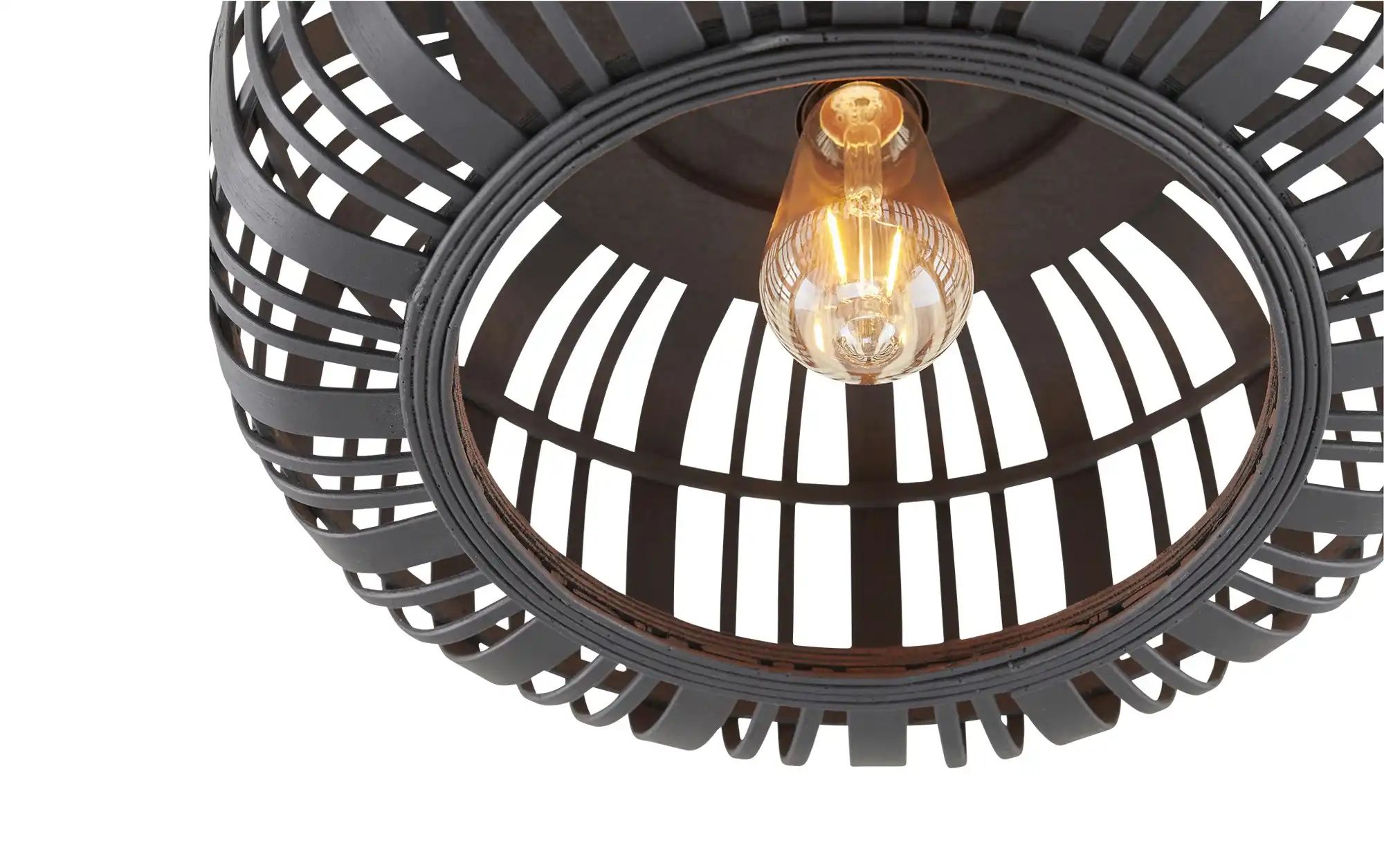 Thumbnail - Deckenleuchte   ¦ schwarz ¦ Maße (cm): H: 22  Ø: 39 Lampen & Leuchten > Deckenleuchten - Höffner