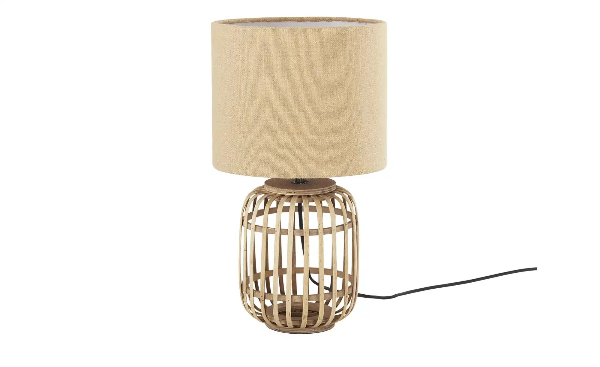 Thumbnail - Tischleuchte   ¦ holzfarben ¦ Maße (cm): H: 44  Ø: 24 Lampen & Leuchten > Tischlampen - Höffner