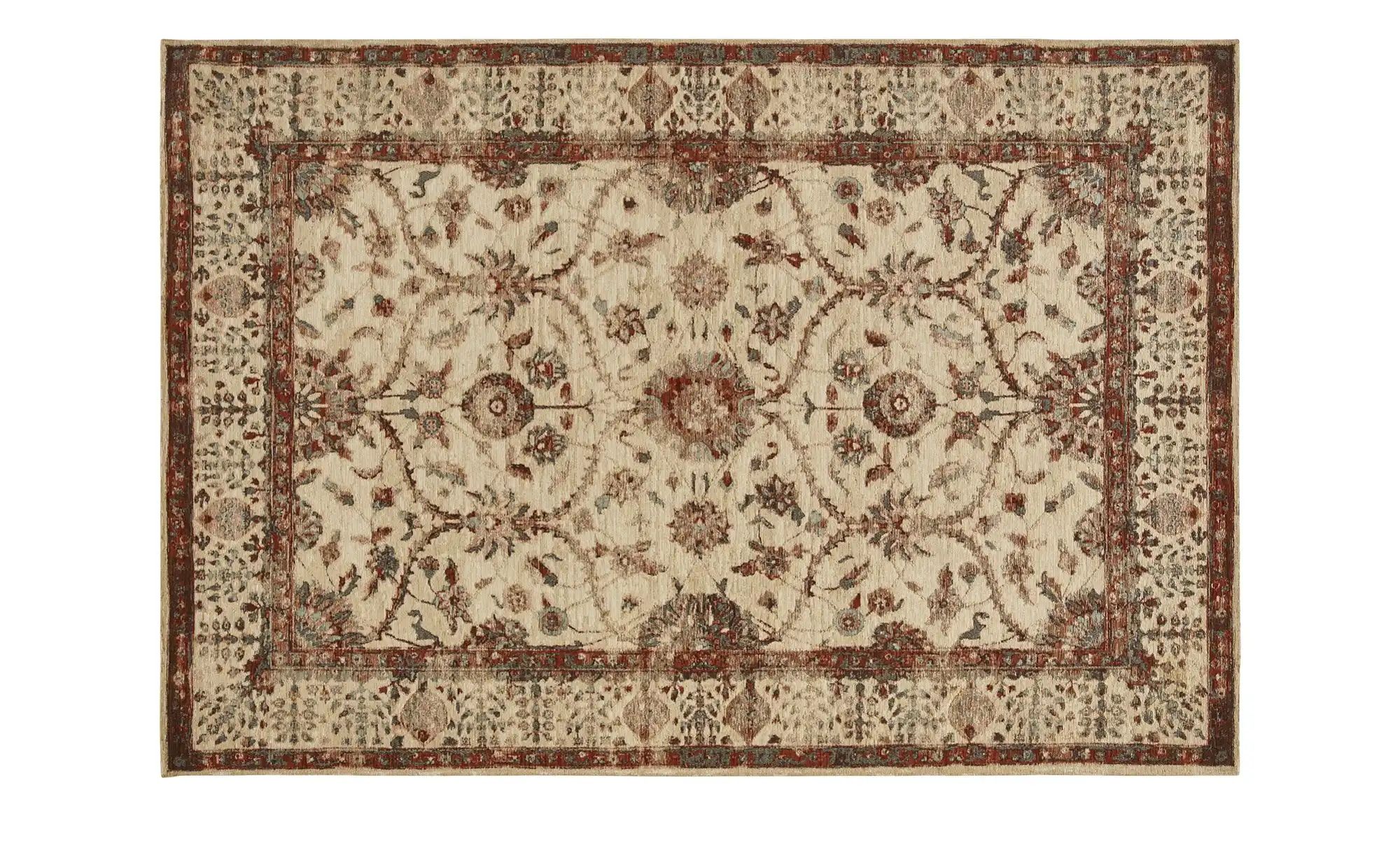 Kurzflorteppich  History ¦ beige ¦ Synthethische Fasern, 34% Polyester, 30% Baumwolle, 36% Polyacryl ¦ Maße (cm): B: 155 Teppiche > Wohnteppiche > Orientteppiche - Höffner