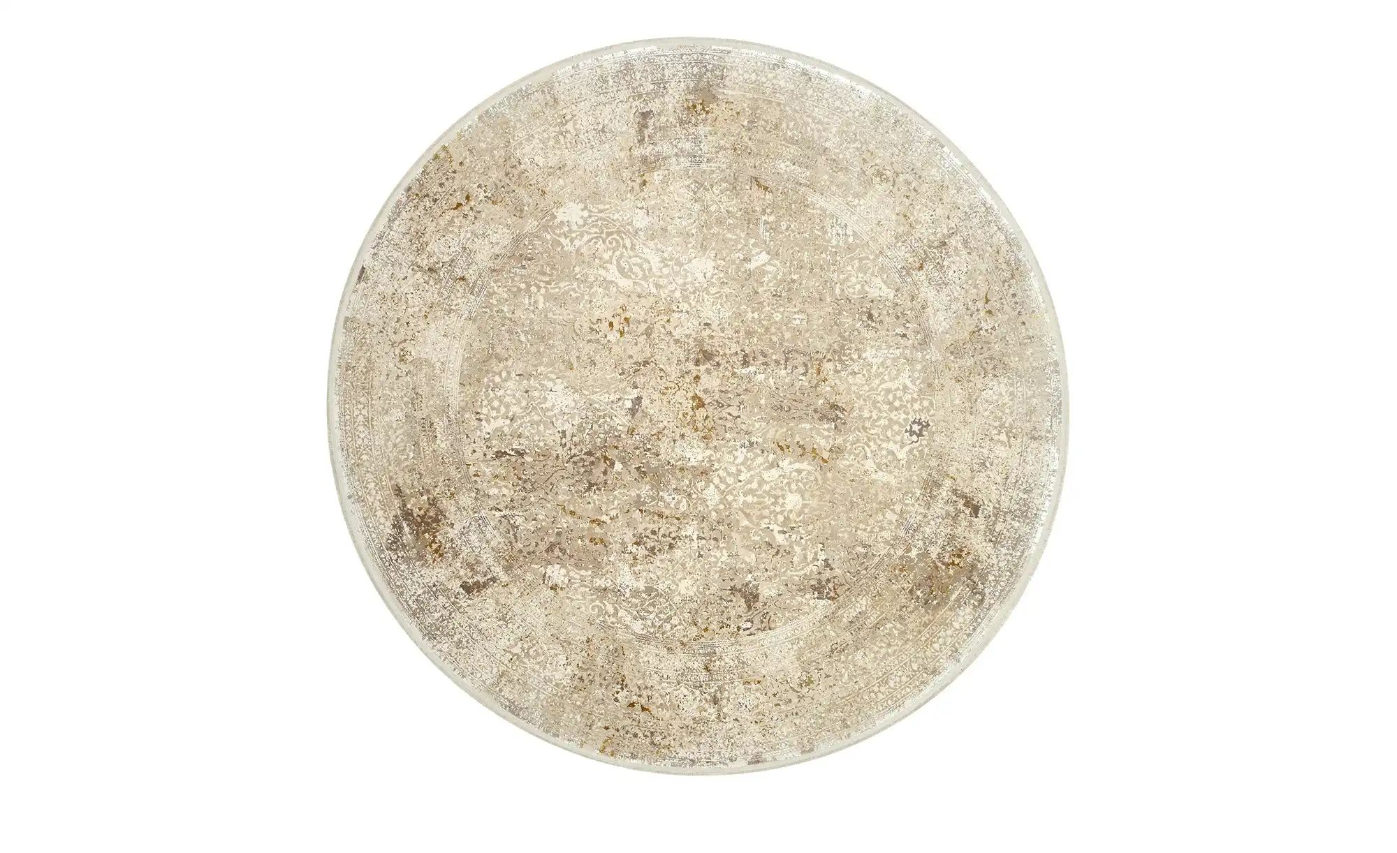 OCI DIE TEPPICHMARKE Teppich "BESTSELLER CAVA" rund 8 mm Höhe Glanz Viskose günstig online kaufen