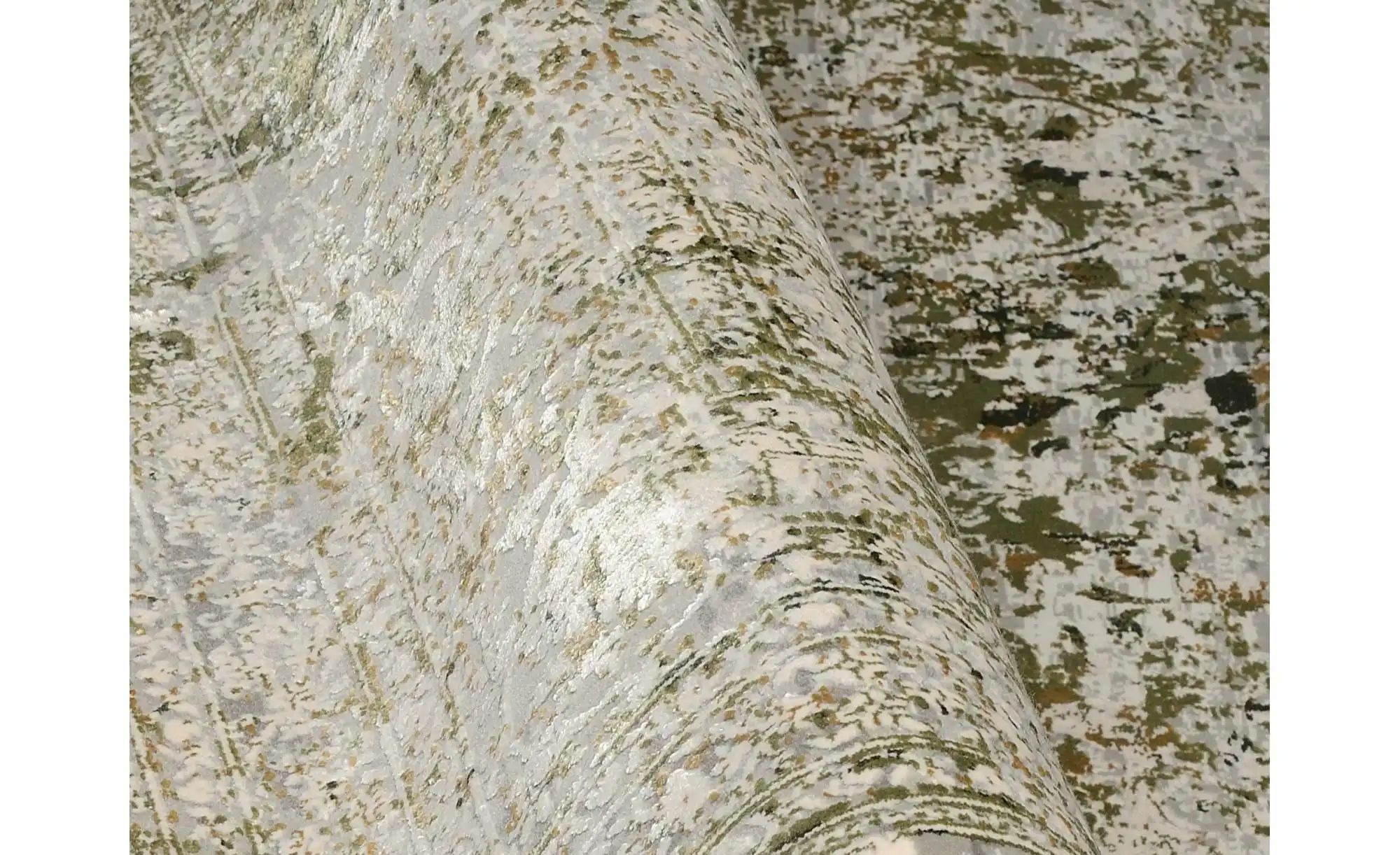 Thumbnail - meinTeppich Kurzflorteppich Palermo ¦ grün ¦ Synthetische Fasern ¦ Maße (cm): B: 240 H: 0,8 Teppiche > Vintage Teppiche...