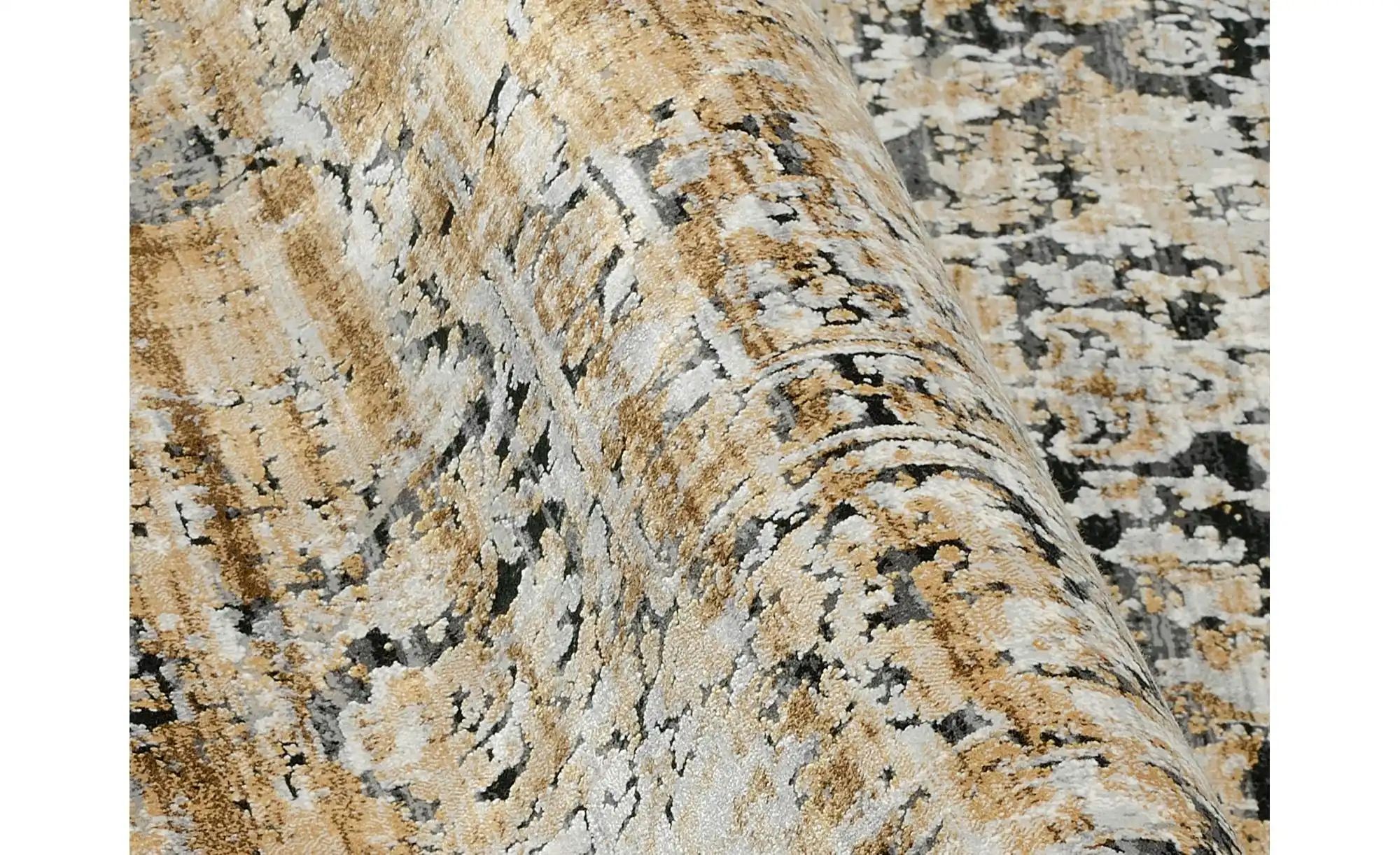meinTeppich Teppich   ¦ grau ¦ Synthetische Fasern ¦ Maße (cm): B: 140 H: 0 günstig online kaufen