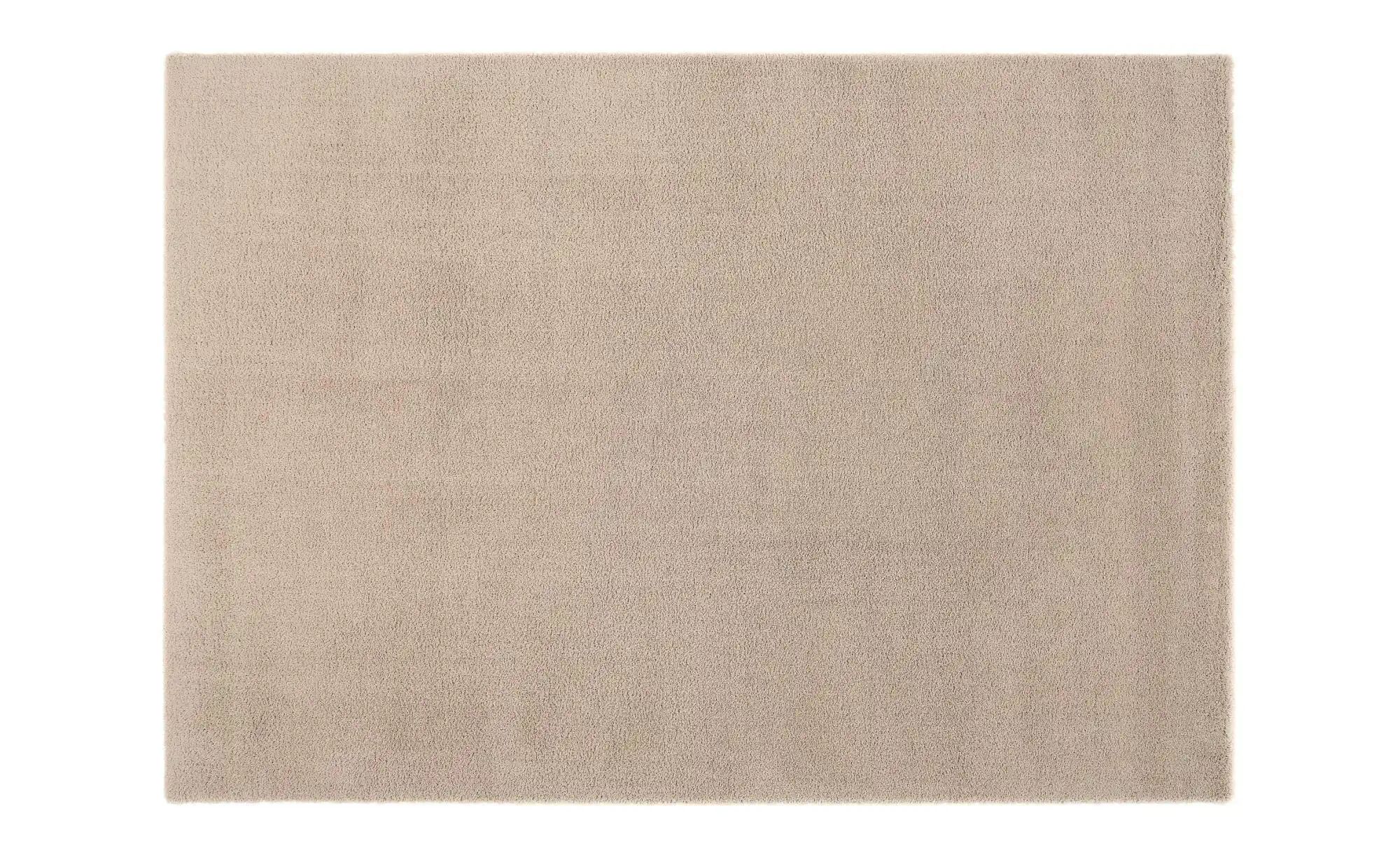 Hochflorteppich   ¦ beige ¦ Synthetische Fasern ¦ Maße (cm): B: 160 H: 3 Te günstig online kaufen