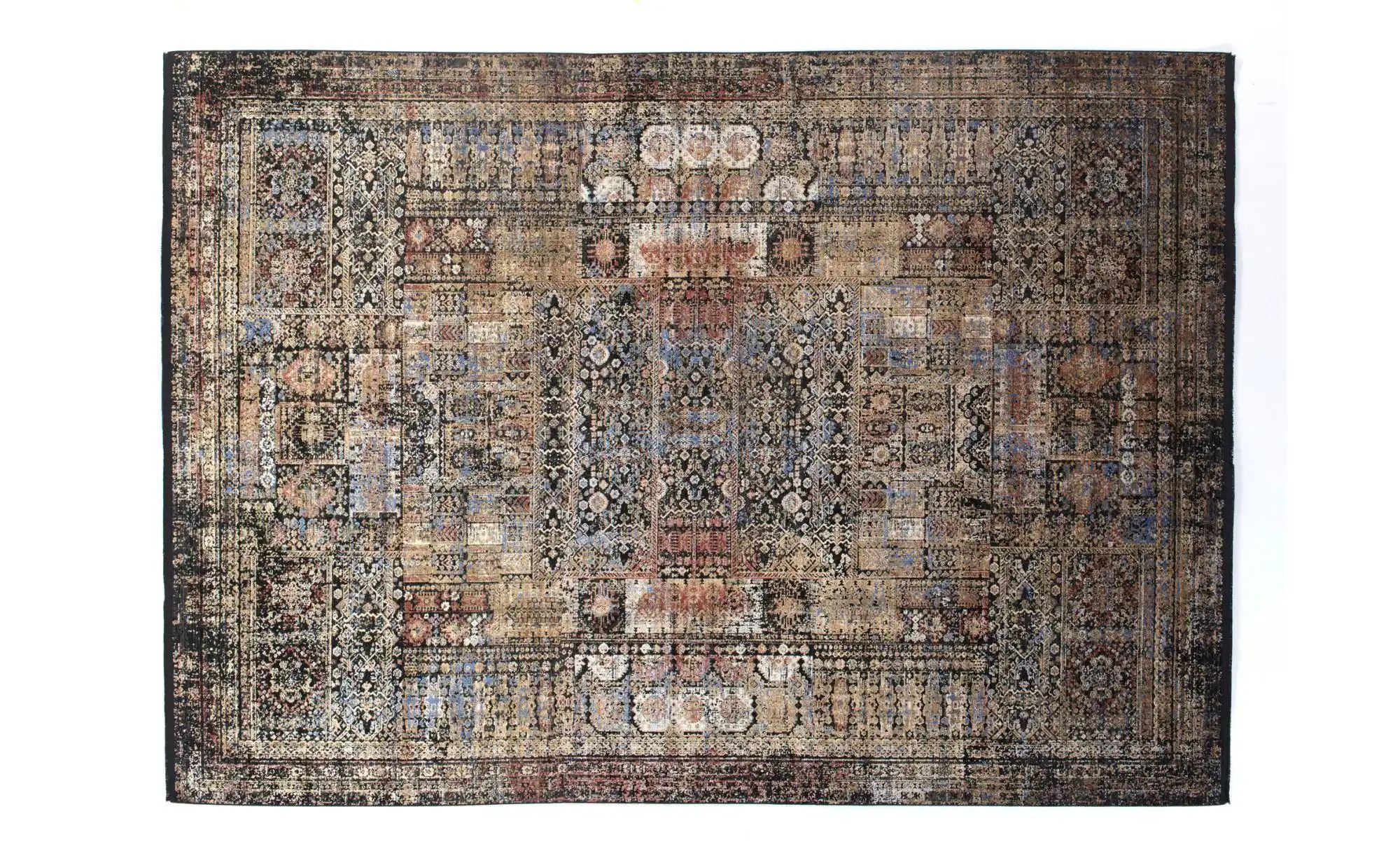 Teppich   ¦ mehrfarbig ¦ Synthetische Fasern ¦ Maße (cm): B: 120 H: 0,7 Tep günstig online kaufen