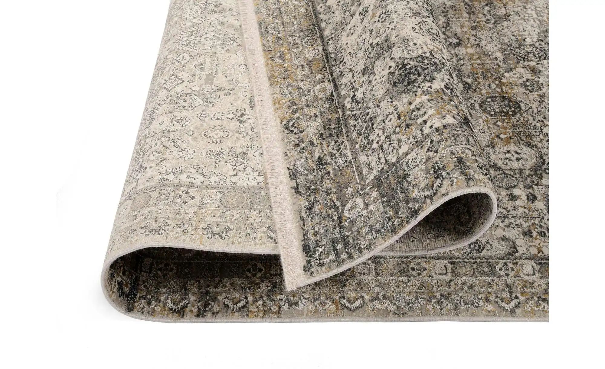 Teppich   ¦ grau ¦ Viskose ¦ Maße (cm): B: 80 H: 0,8 Teppiche > Wohnteppich günstig online kaufen