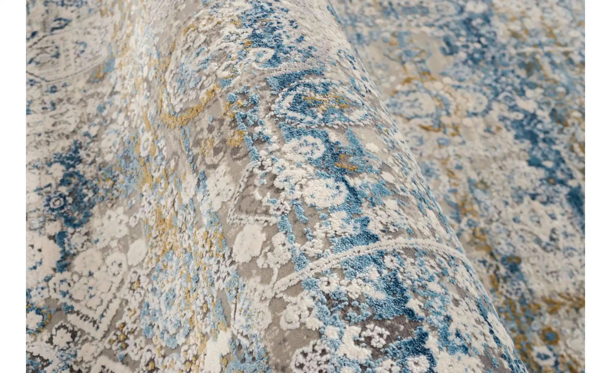 Thumbnail - Teppich   ¦ grau ¦ Viskose ¦ Maße (cm): B: 140 H: 0,8 Teppiche > Wohnteppiche - Höffner