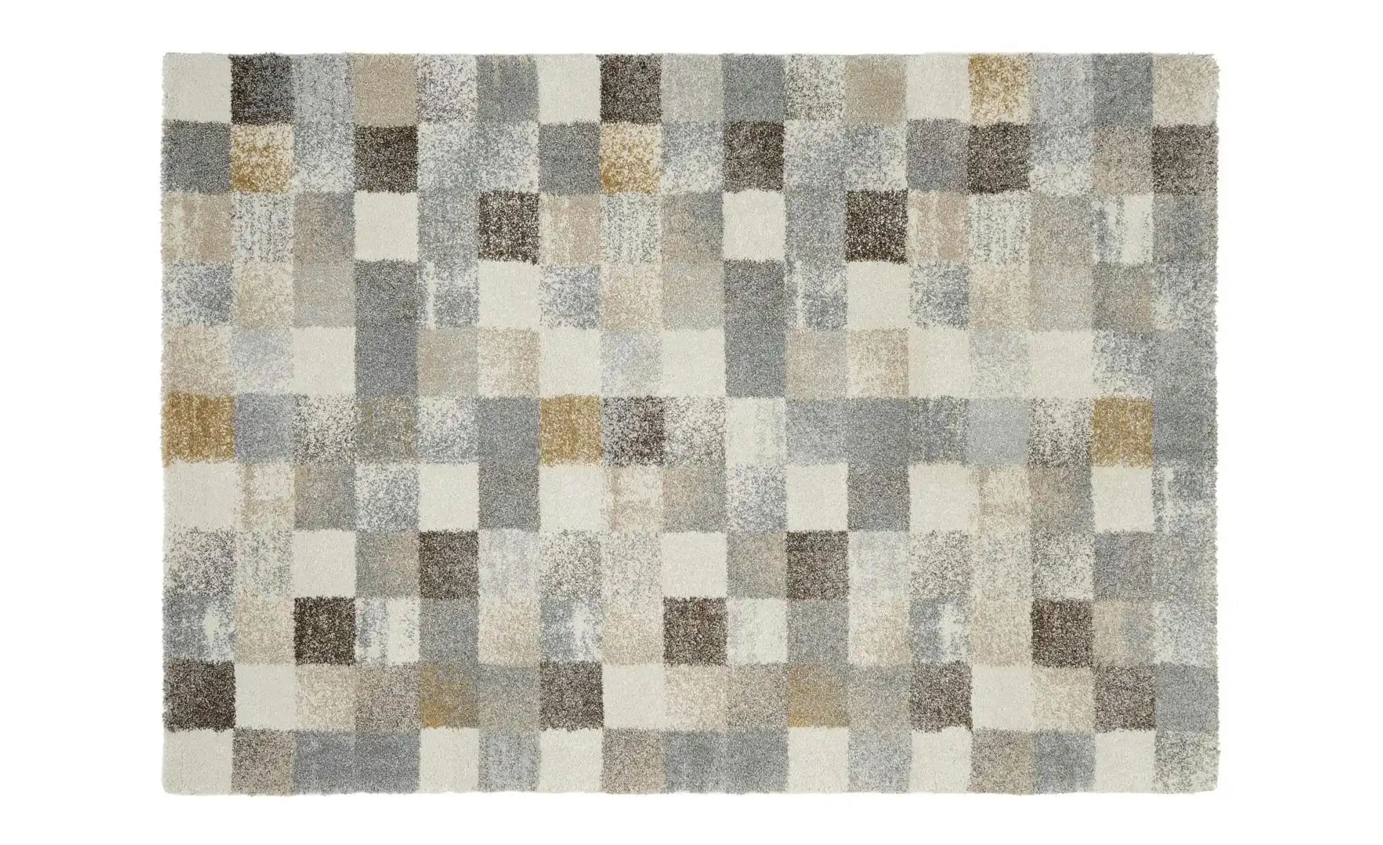 Kurzflorteppich   ¦ grau ¦ Synthetische Fasern ¦ Maße (cm): B: 200 H: 2 Tep günstig online kaufen