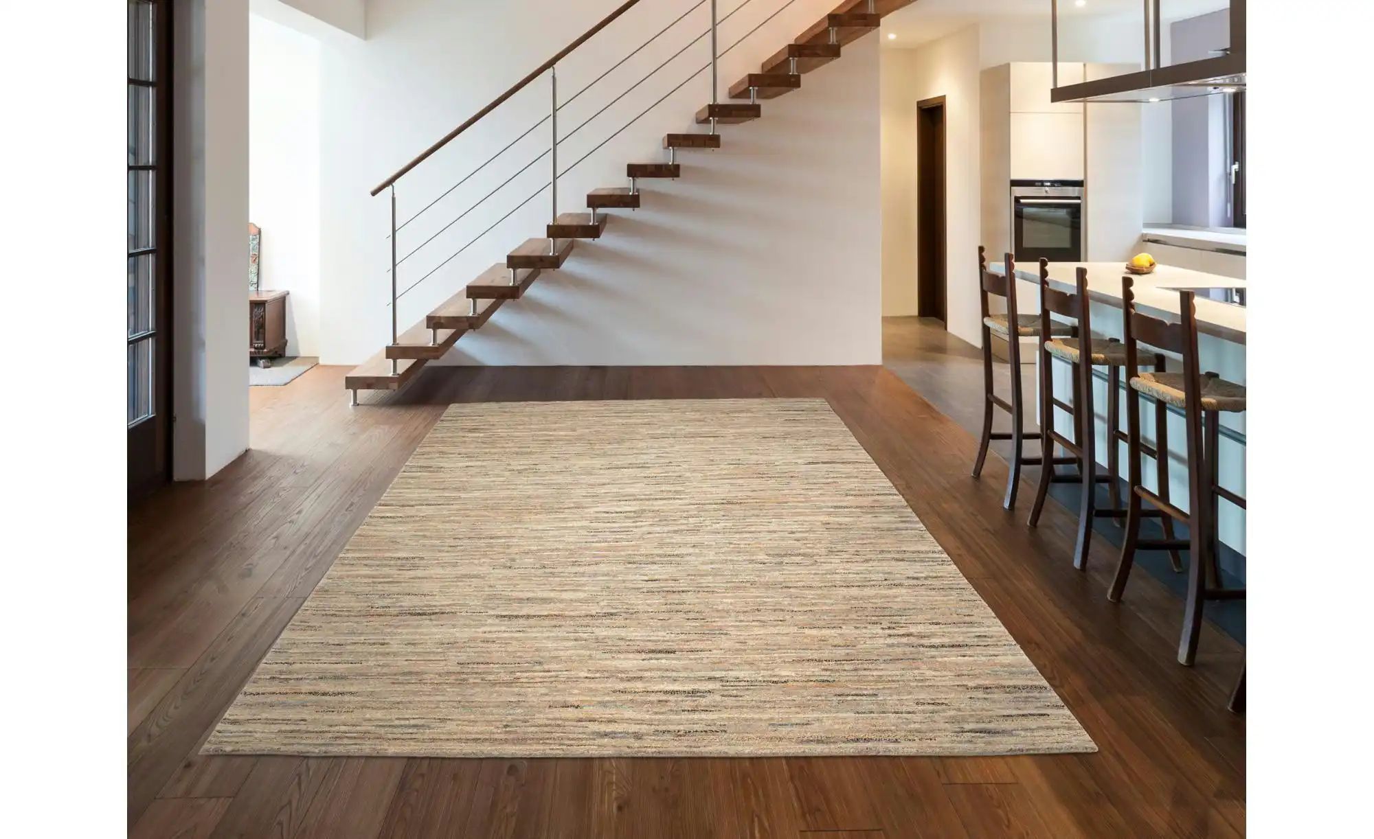 Thumbnail - Naturteppich   ¦ grau ¦ Wolle ¦ Maße (cm): B: 200 H: 0,5 Teppiche > Naturteppiche - Höffner