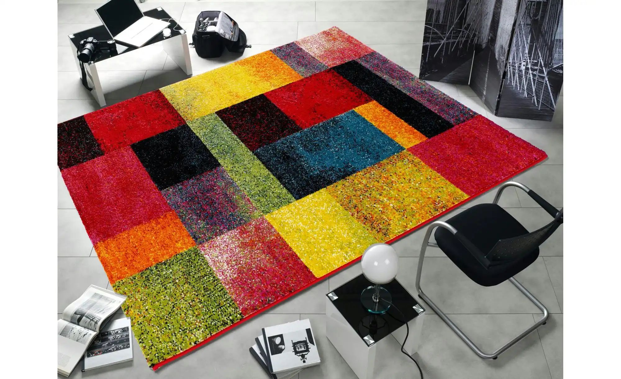 Thumbnail - Teppich Airbrush Quattro ¦ mehrfarbig ¦ Synthetische Fasern ¦ Maße (cm): B: 80 H: 2 Teppiche > Wohnteppiche - Höffner