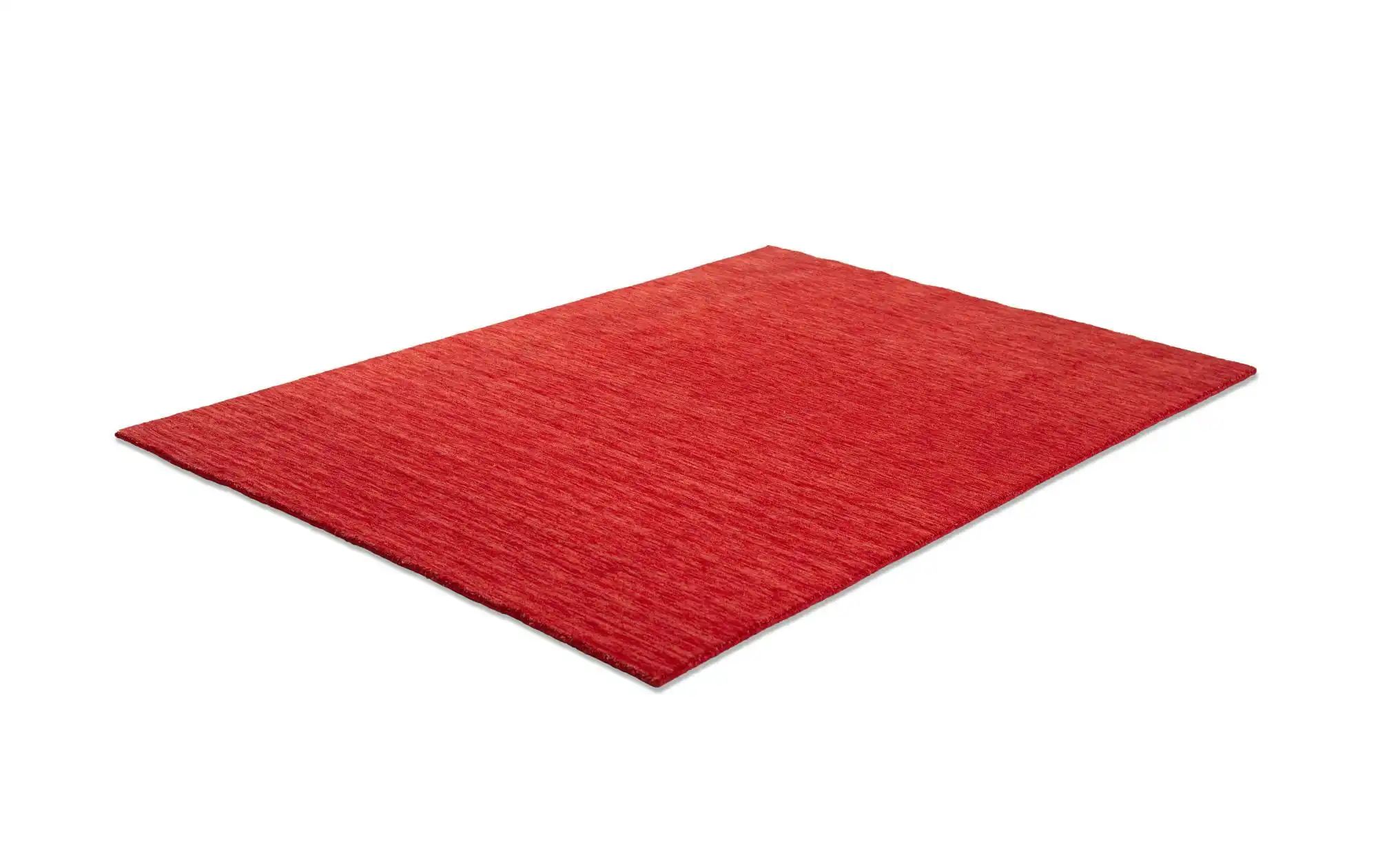 Thumbnail - THEKO Handweber  Phalguna ¦ rot ¦ Wolle ¦ Maße (cm): B: 40 H: 1 Teppiche > Wohnteppiche - Höffner