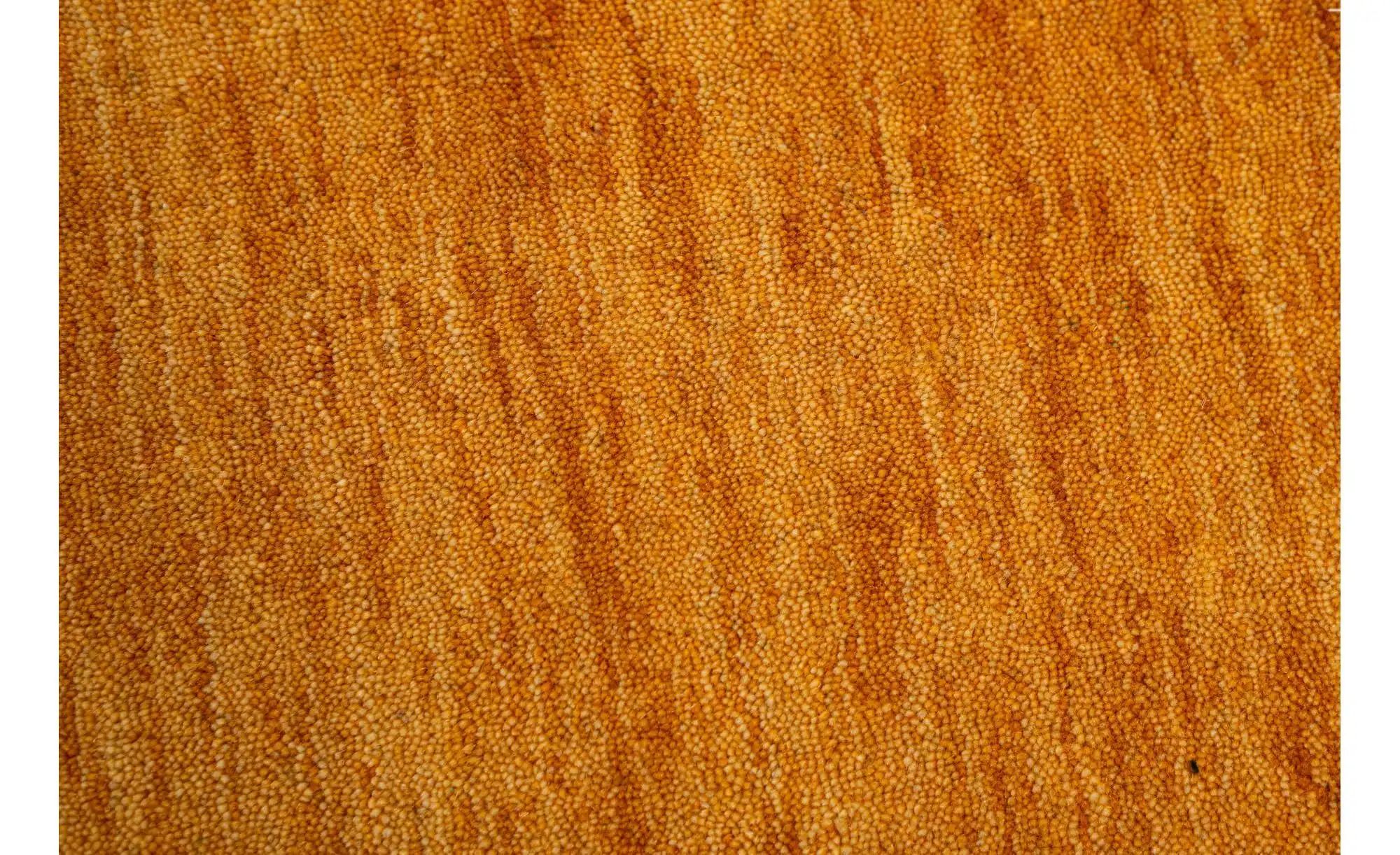 THEKO Handweber  Phalguna ¦ gold ¦ Wolle ¦ Maße (cm): B: 190 H: 1 Teppiche günstig online kaufen