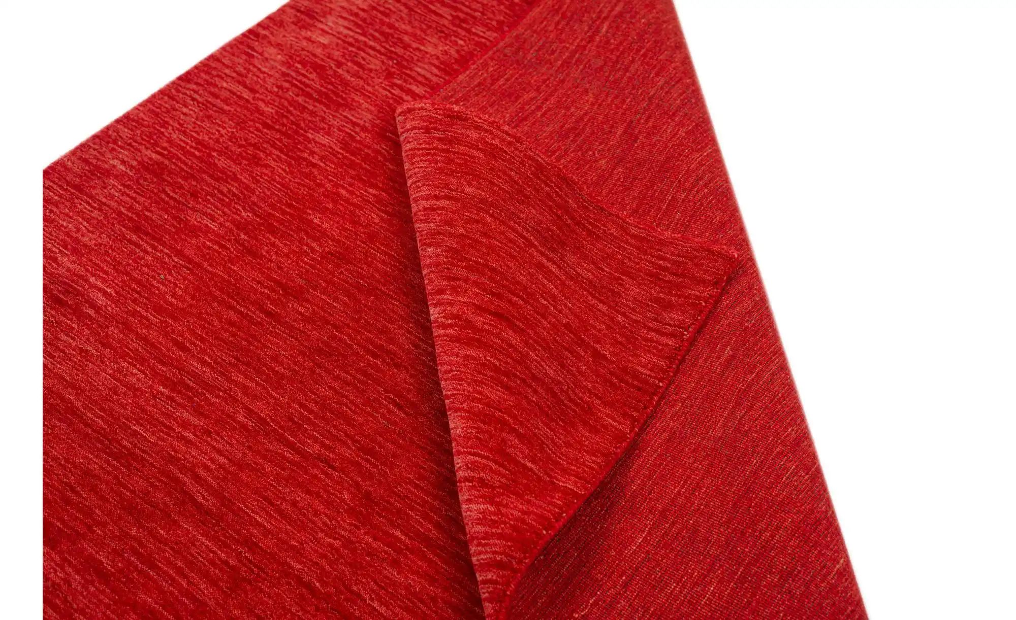 THEKO Handweber  Phalguna ¦ rot ¦ Wolle ¦ Maße (cm): B: 250 H: 1 Teppiche > günstig online kaufen