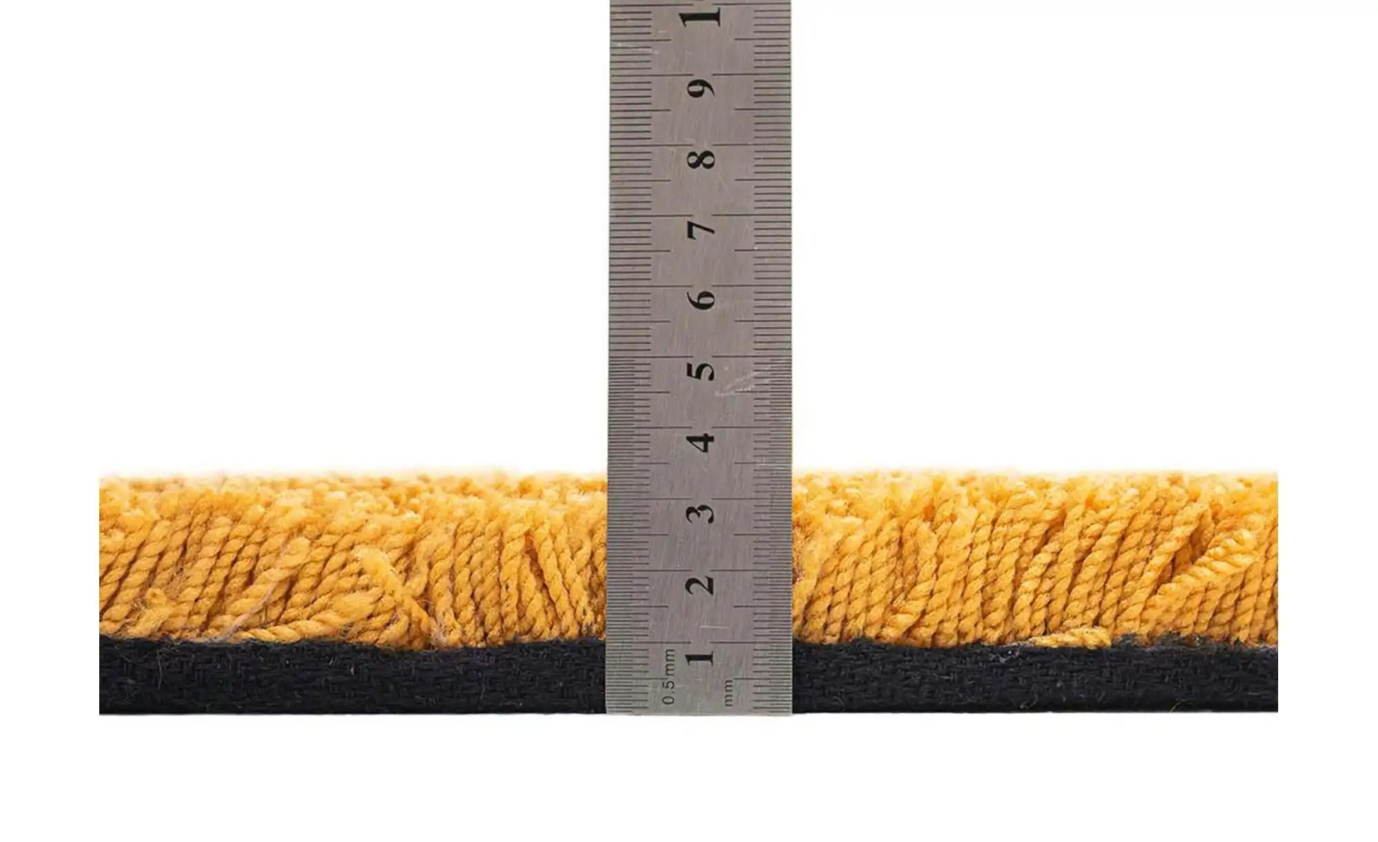 Tom Tailor Hochflorteppich  Cozy ¦ gold ¦ Synthetische Fasern ¦ Maße (cm): günstig online kaufen