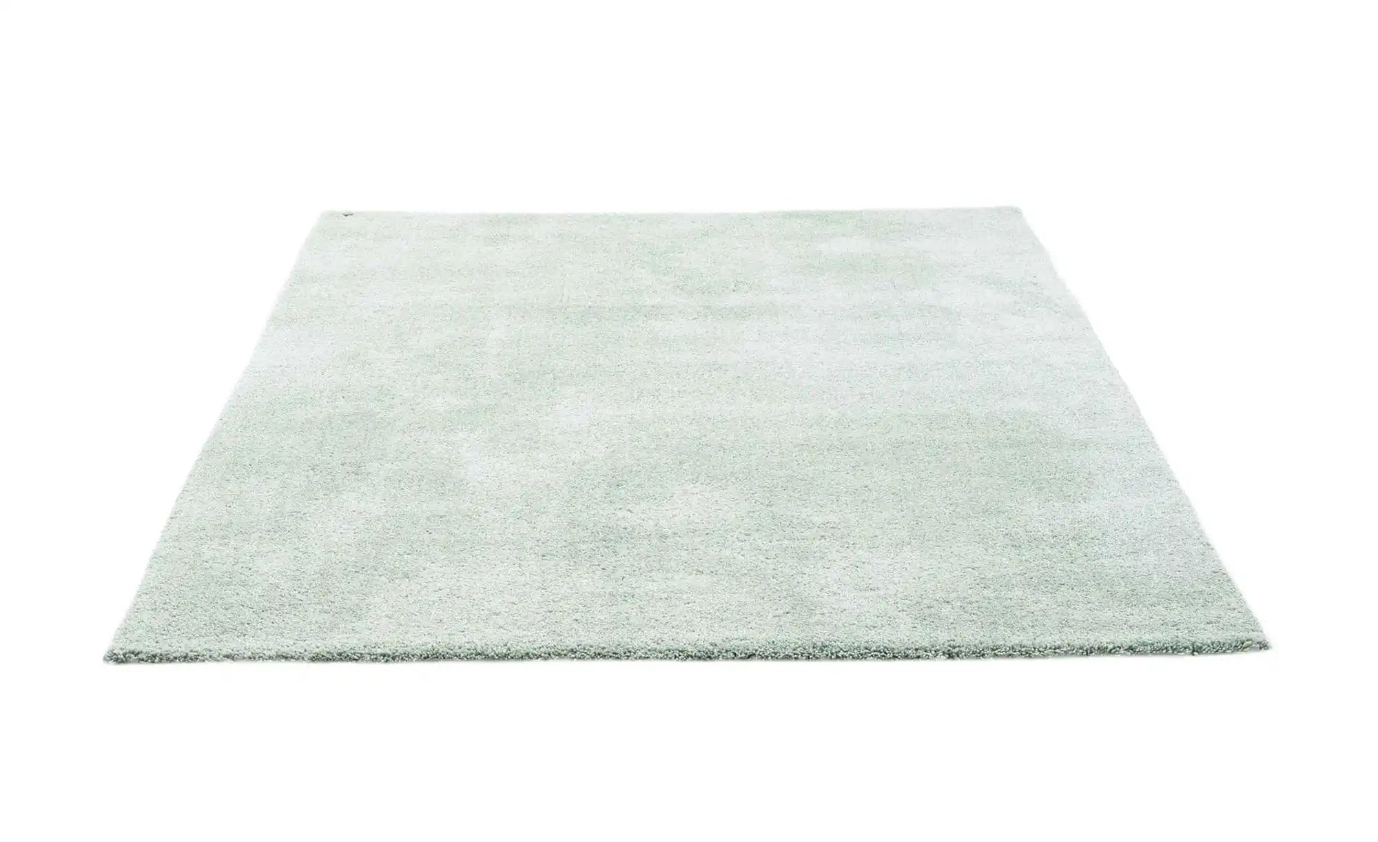 Tom Tailor Hochflorteppich  Cozy ¦ grün ¦ Synthetische Fasern ¦ Maße (cm): günstig online kaufen