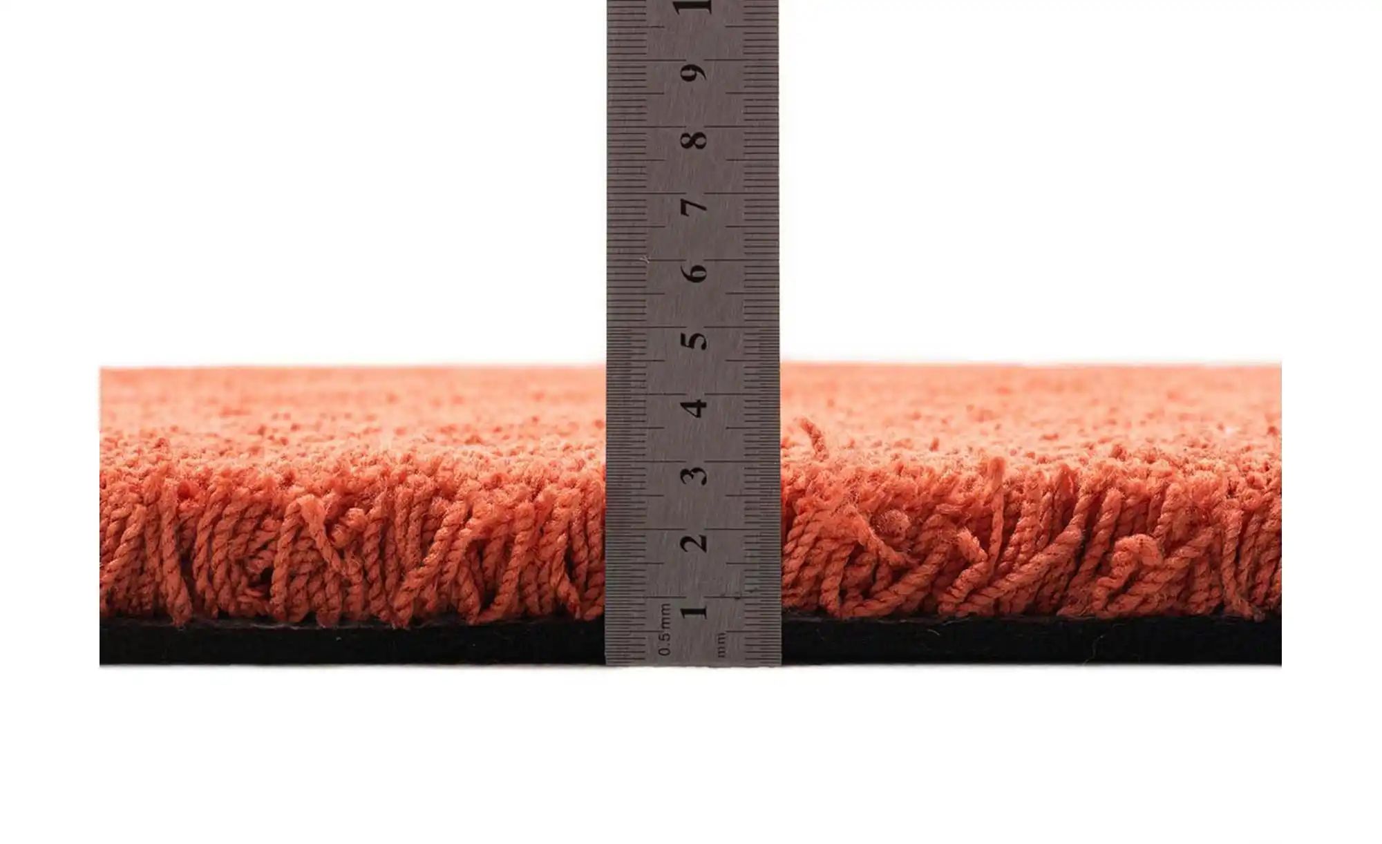 Tom Tailor Hochflorteppich  Cozy ¦ rot ¦ Synthetische Fasern ¦ Maße (cm): B günstig online kaufen