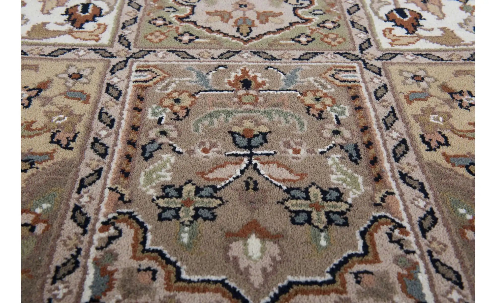 THEKO Orientteppich  Benares Bachtiari ¦ creme ¦ Wolle ¦ Maße (cm): B: 140 günstig online kaufen