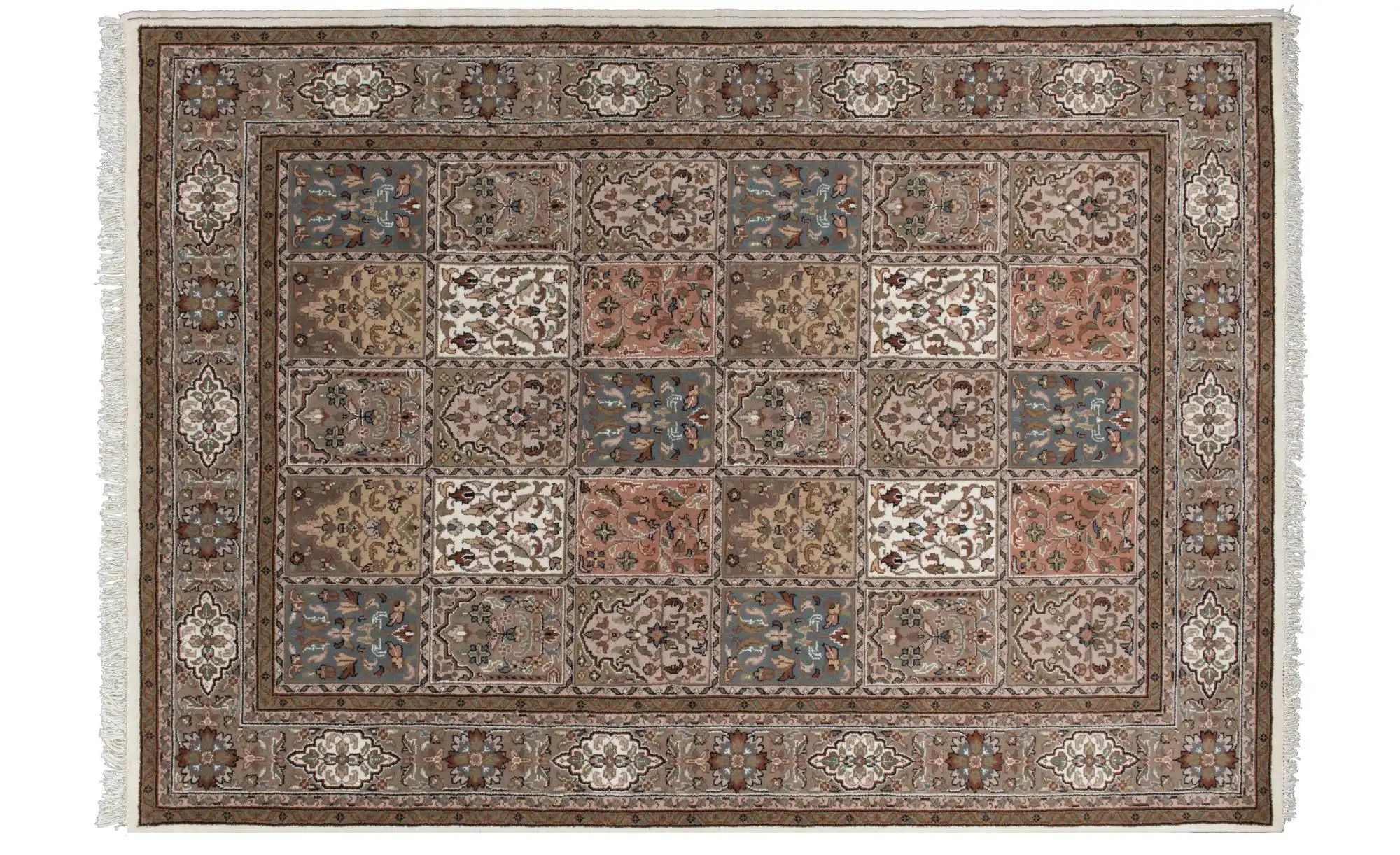 THEKO Orientteppich  Benares Bachtiari ¦ creme ¦ Wolle ¦ Maße (cm): B: 140 günstig online kaufen