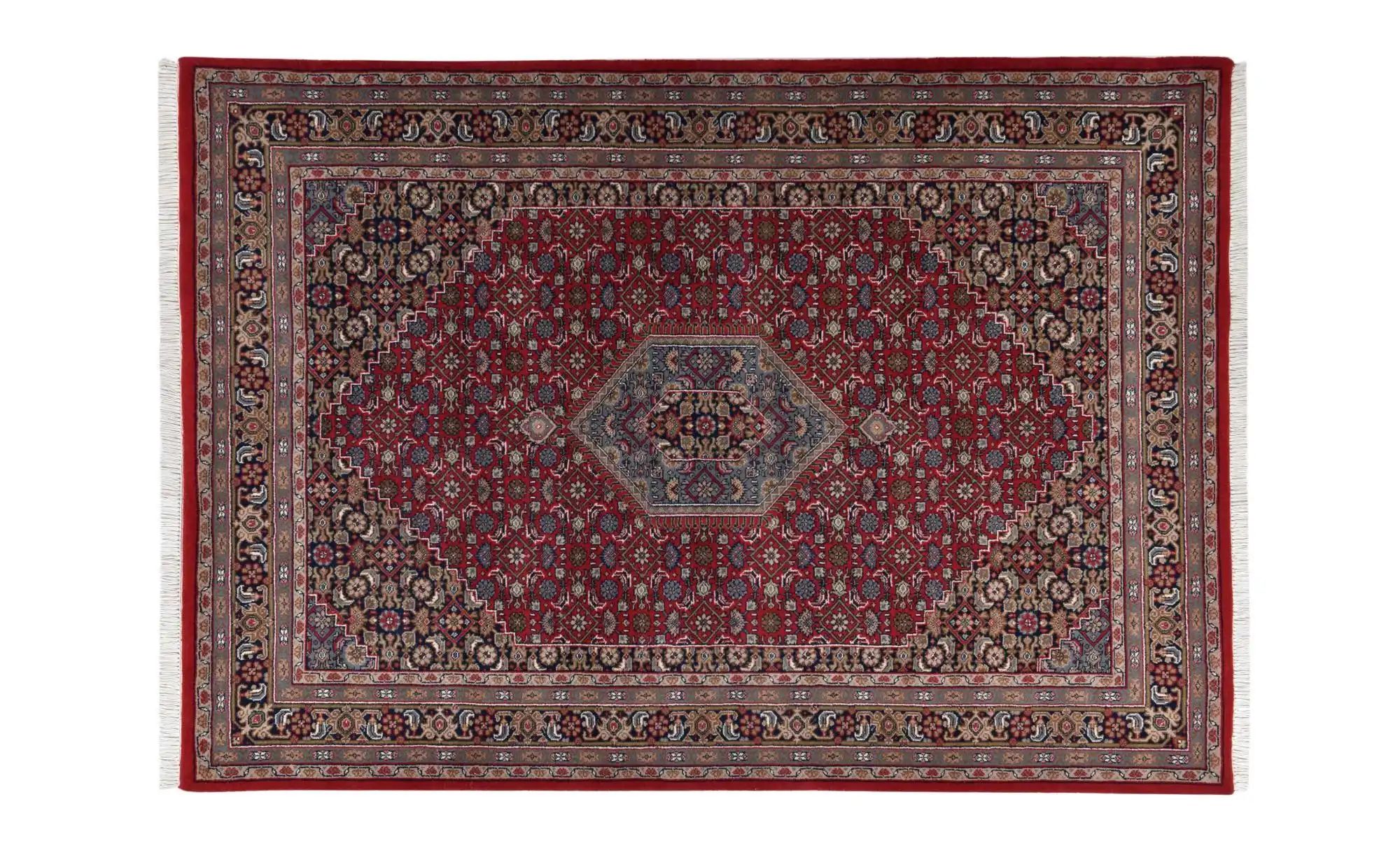 THEKO Orientteppich  Benares Bidjar ¦ rot ¦ Wolle ¦ Maße (cm): B: 140 H: 1, günstig online kaufen