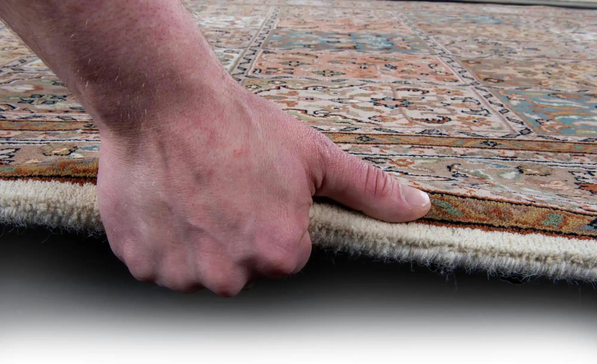 Thumbnail - THEKO Orientteppich Benares Bachtiari ¦ creme ¦ Wolle ¦ Maße (cm): B: 170 H: 1 Teppiche > Läufer - Höffner