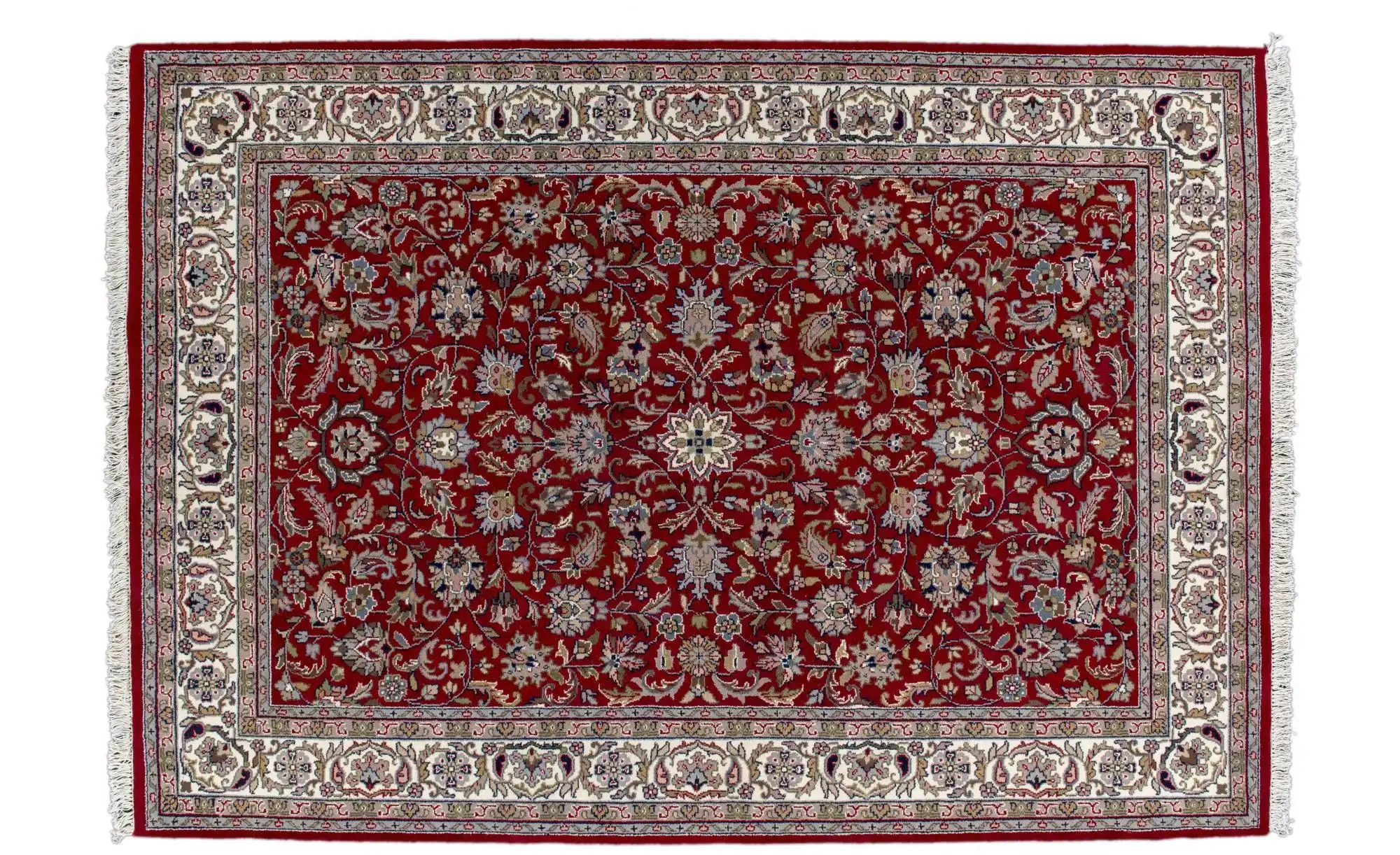 THEKO Orientteppich »Benares Isfahan«, rechteckig, 12 mm Höhe, reine Wolle, günstig online kaufen