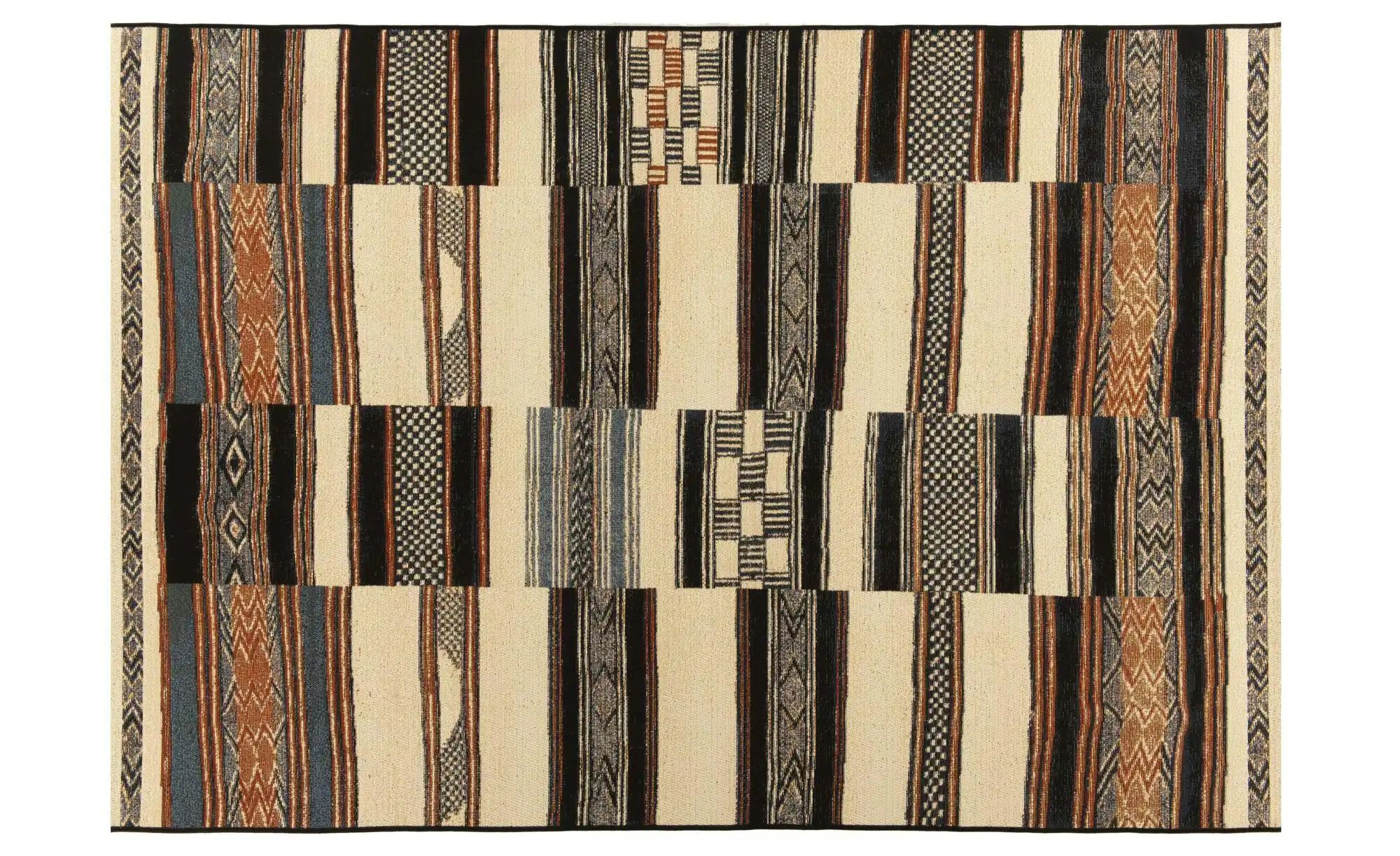 Gino Falcone In-und Outdoor-Teppich Aurora ¦ beige ¦ Synthetische Fasern ¦ Maße (cm): B: 60 H: 1 Heimtextilien > Teppiche > Outdoor Teppiche - Höffner