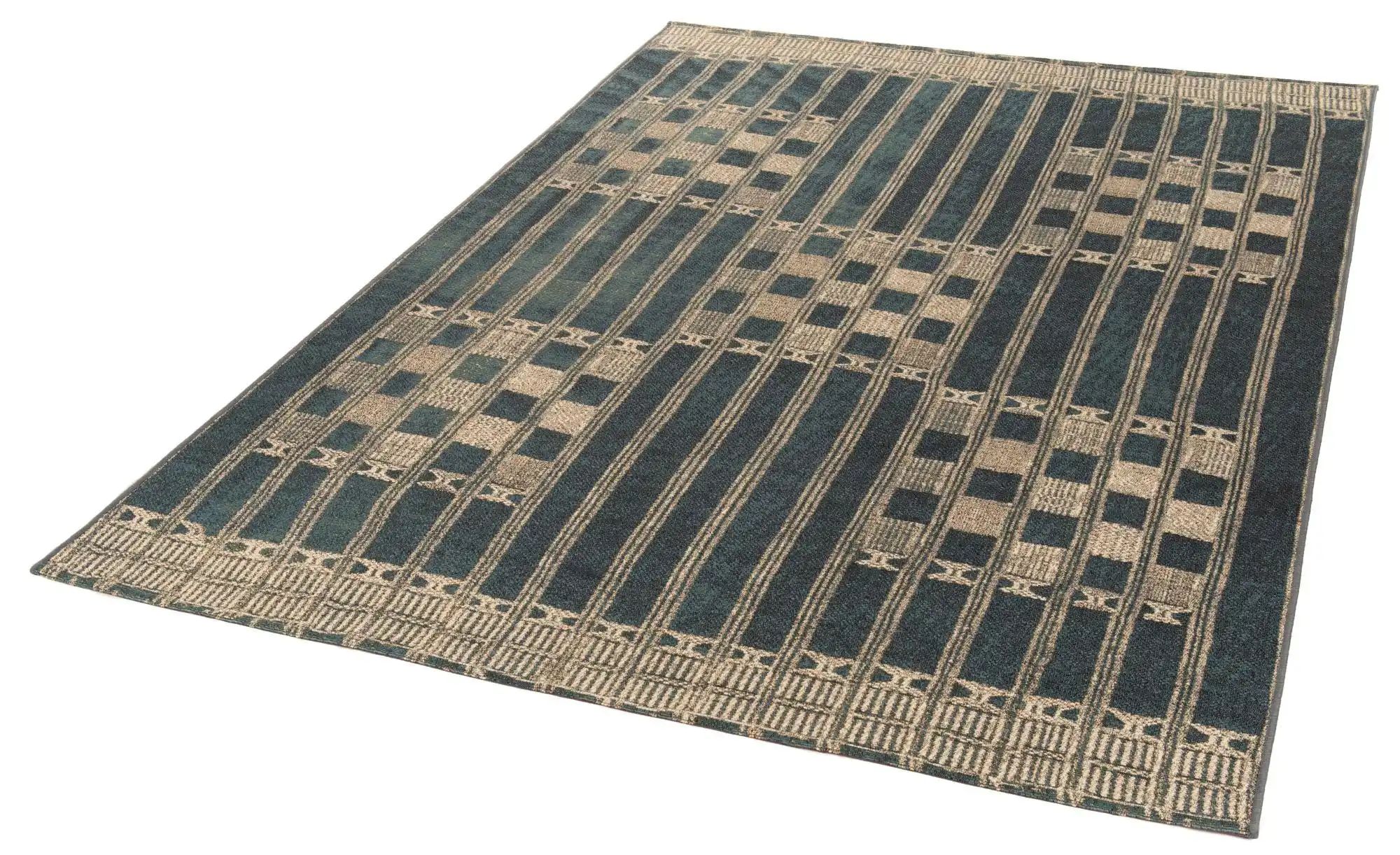 Gino Falcone In-und Outdoor-Teppich  Aurora ¦ blau ¦ Synthetische Fasern ¦ günstig online kaufen