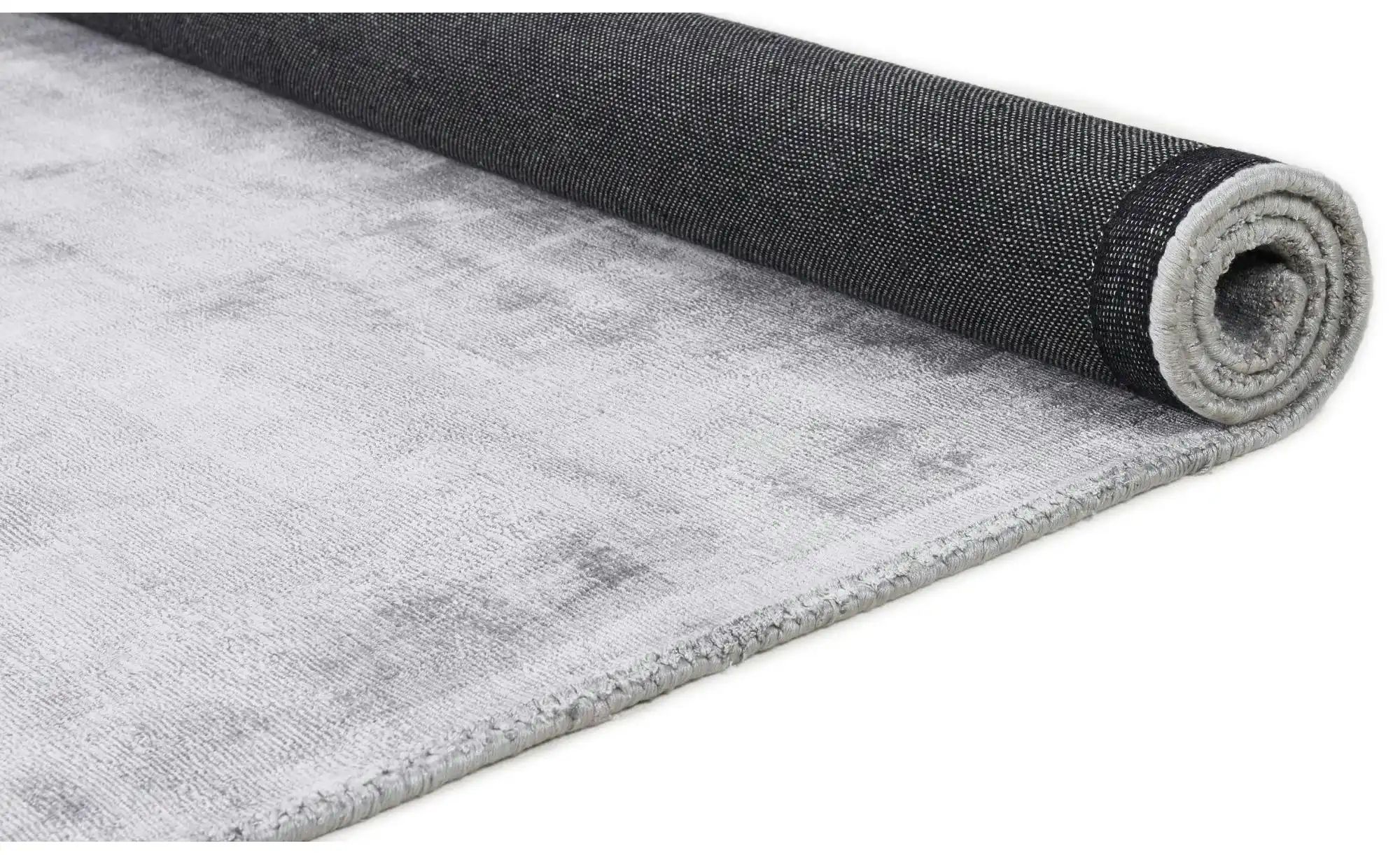 Tom Tailor Teppich   ¦ grau ¦ Viskose ¦ Maße (cm): B: 50 H: 1 Teppiche > Lä günstig online kaufen
