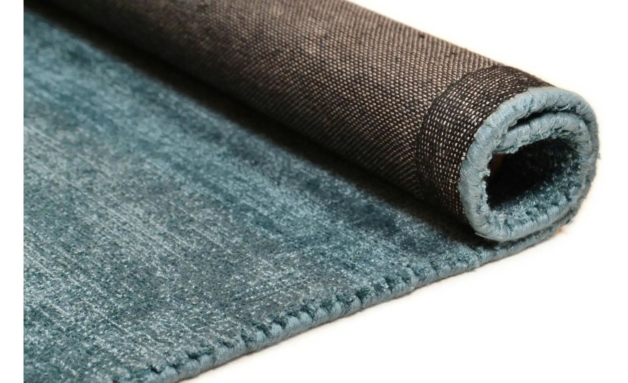 Tom Tailor Teppich   ¦ blau ¦ Viskose ¦ Maße (cm): B: 50 H: 1 Teppiche > Lä günstig online kaufen