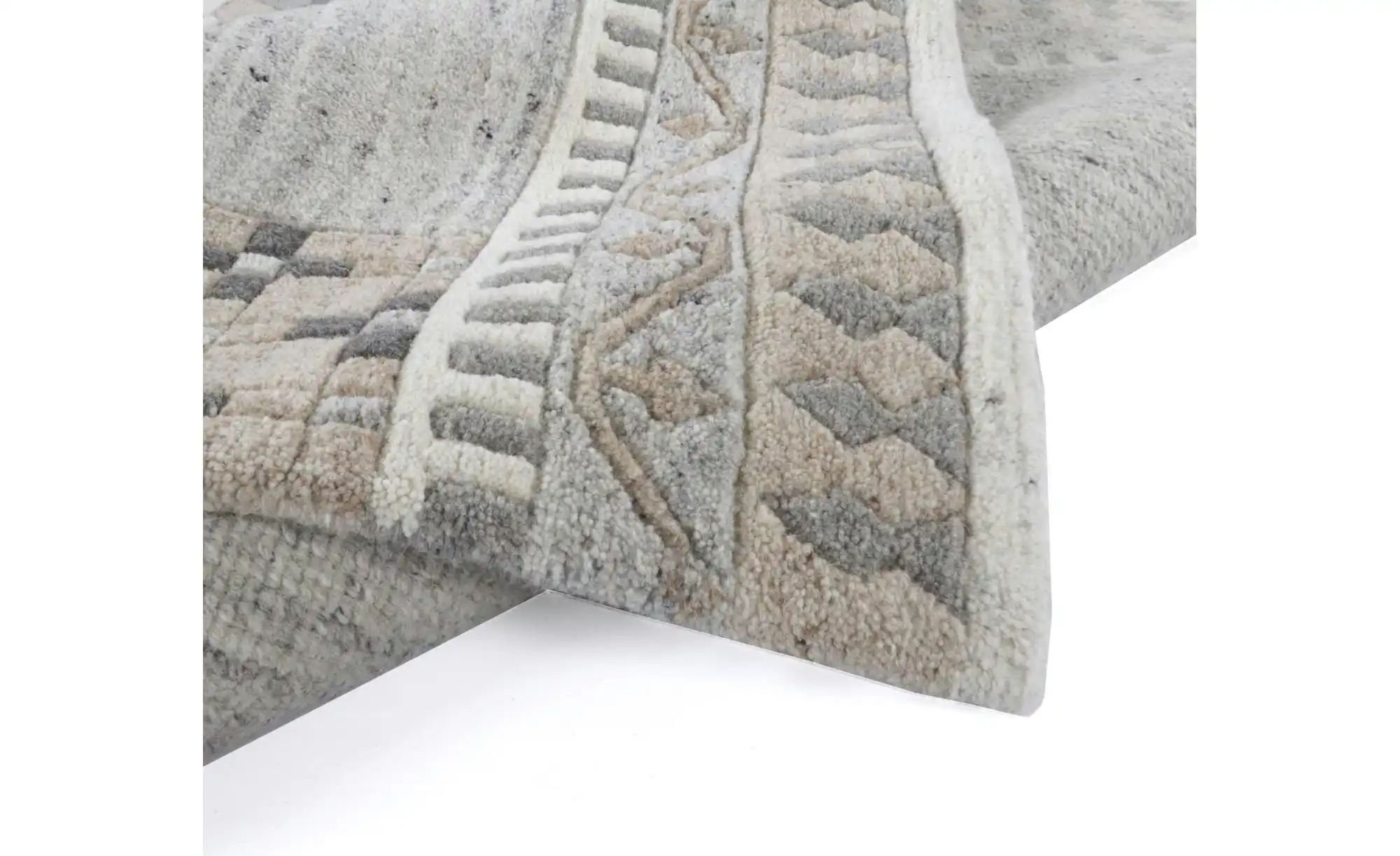 Thumbnail - THEKO Wollteppich  Royal Natur ¦ grau ¦ Wolle ¦ Maße (cm): B: 120 H: 1 Teppiche > Wohnteppiche - Höffner