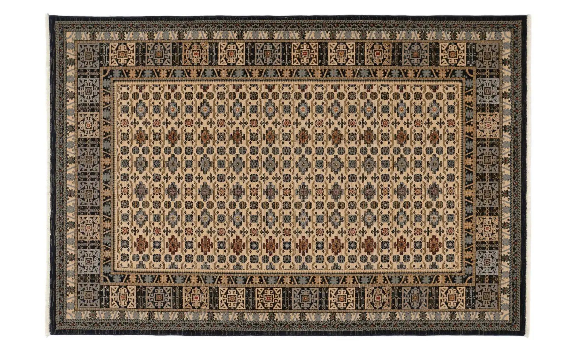 THEKO Wollteppich  Saharna ¦ blau ¦ Wolle ¦ Maße (cm): B: 200 H: 1,2 Aktuel günstig online kaufen
