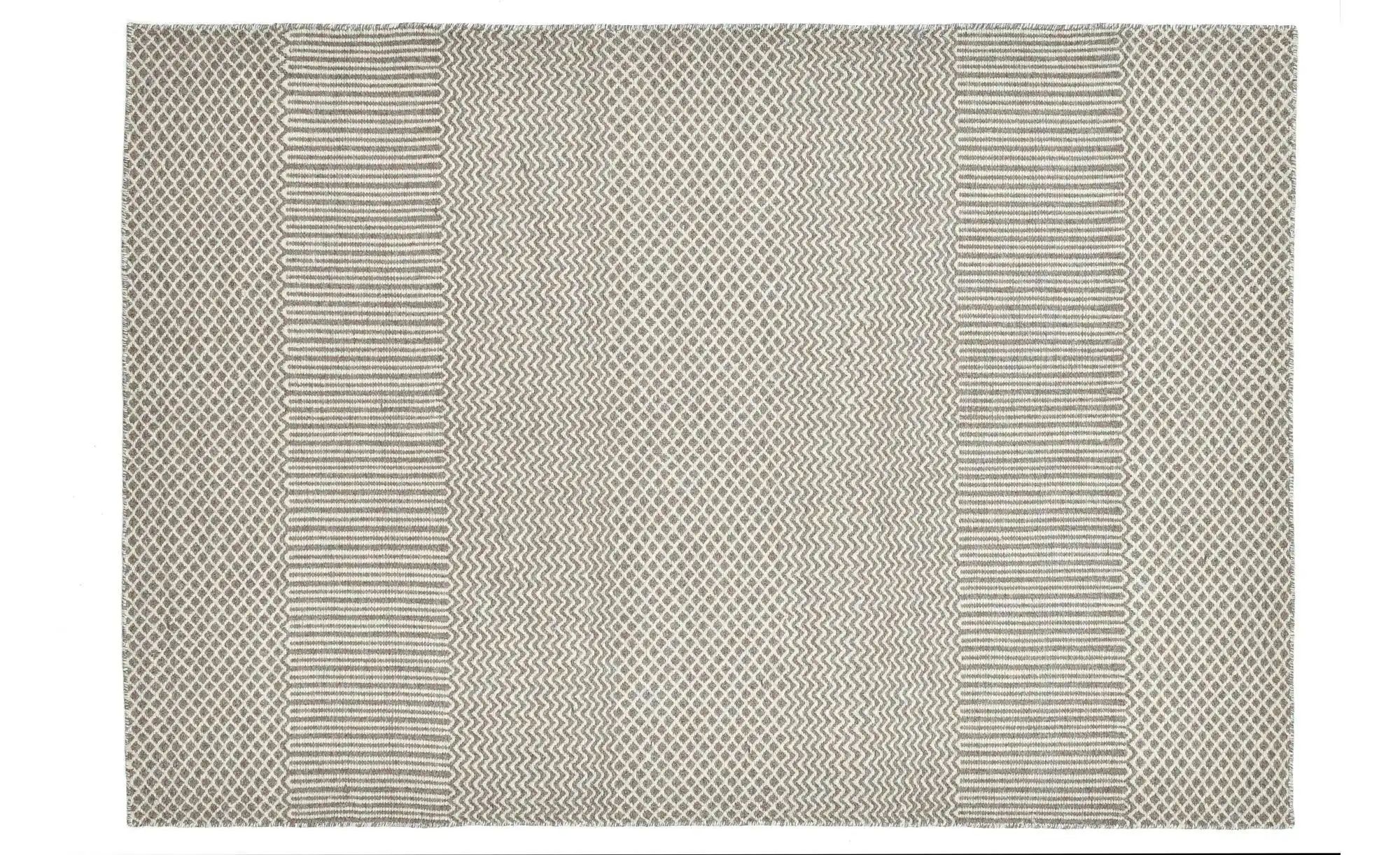 THEKO Wollteppich  Trondheim ¦ beige ¦ Wolle ¦ Maße (cm): B: 80 H: 1 Teppic günstig online kaufen